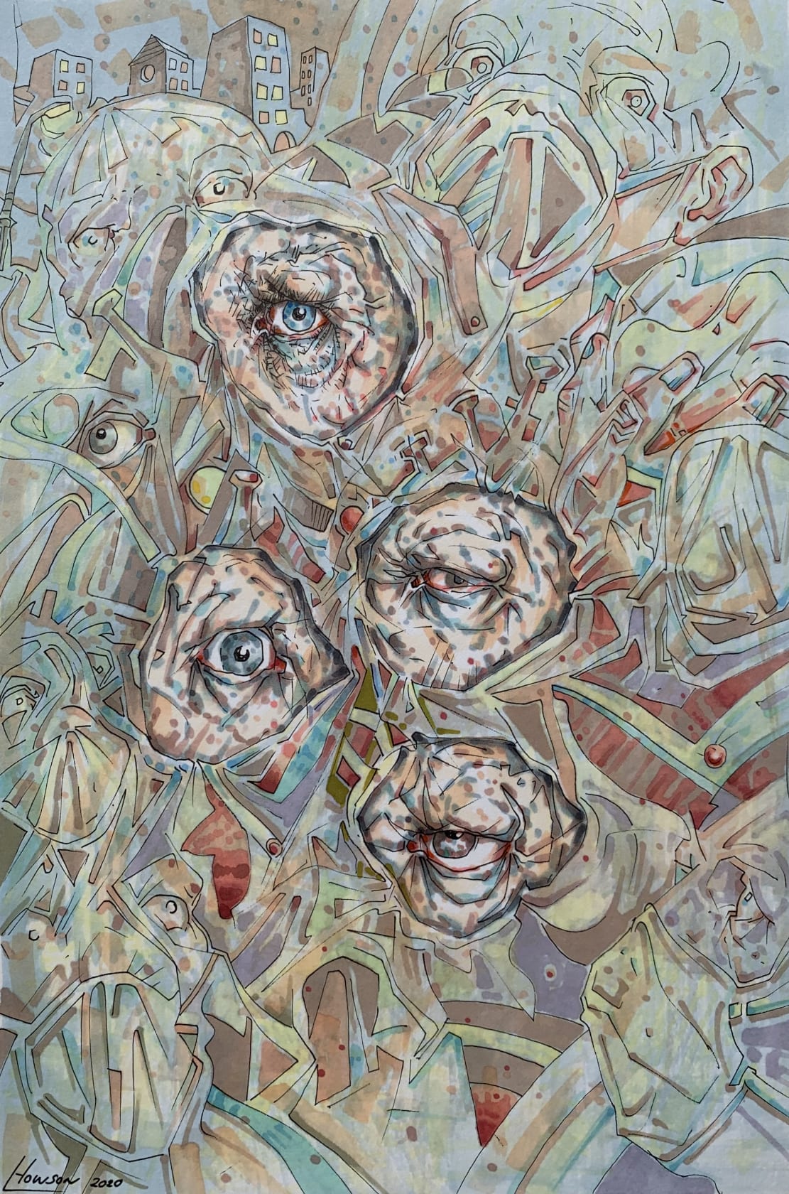 Peter Howson, Cathay Pacific, 2020