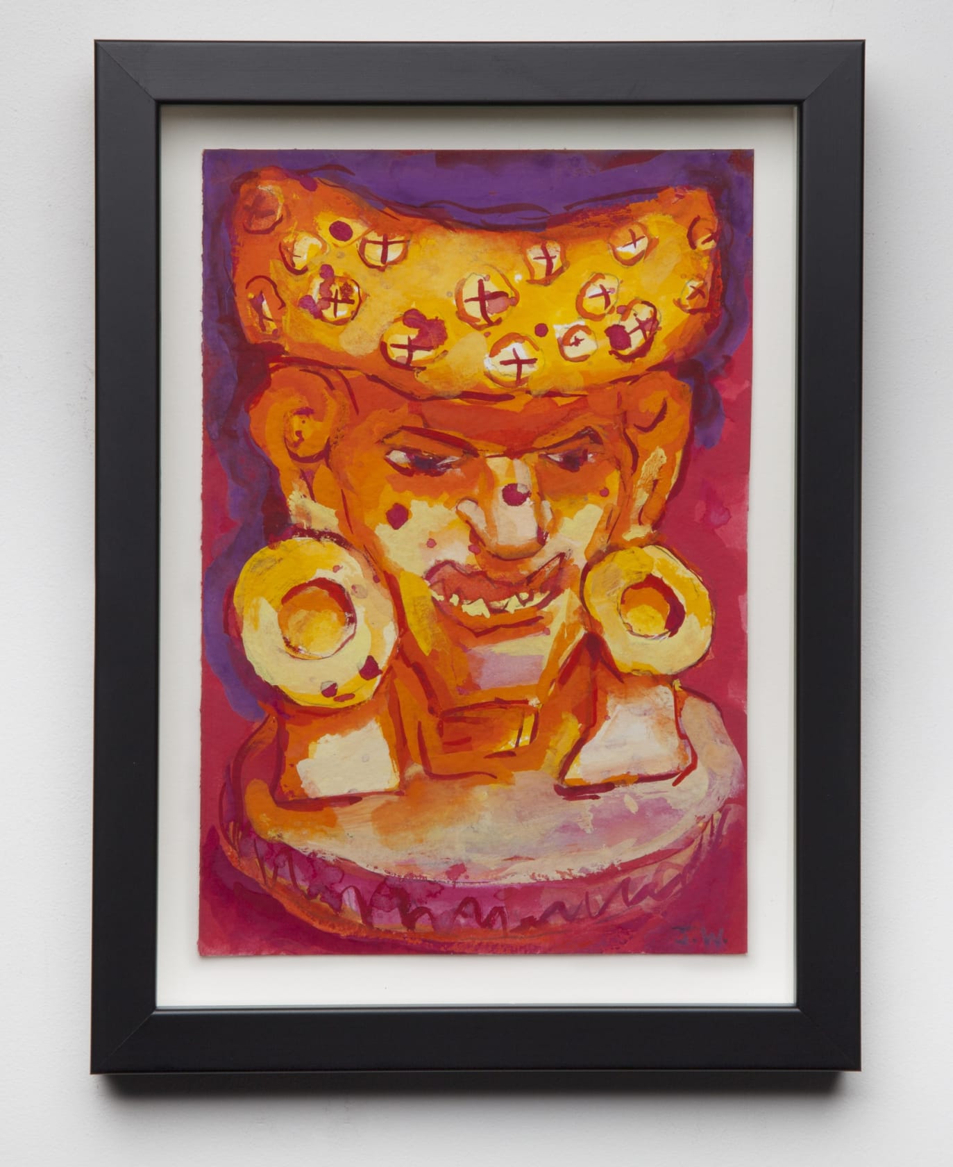 Jonathan Waller Head Study from the Dahlem Museum, Berlin II, 2015