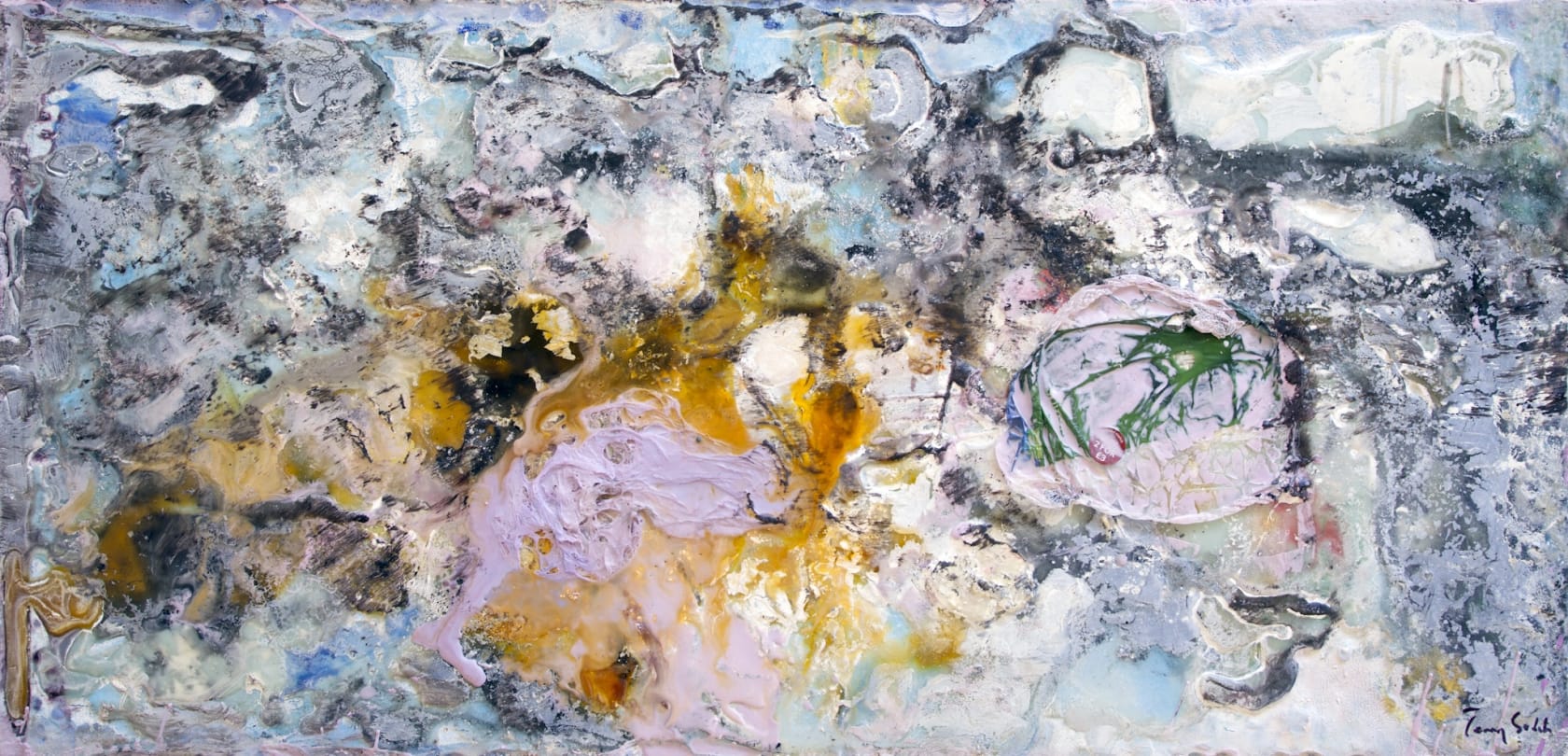 Terry Setch The Tide, Stony Beach, 2013