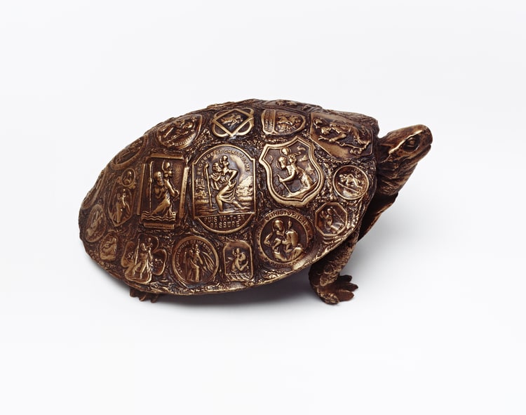 Nancy Fouts, St Christopher Turtle, 2010
