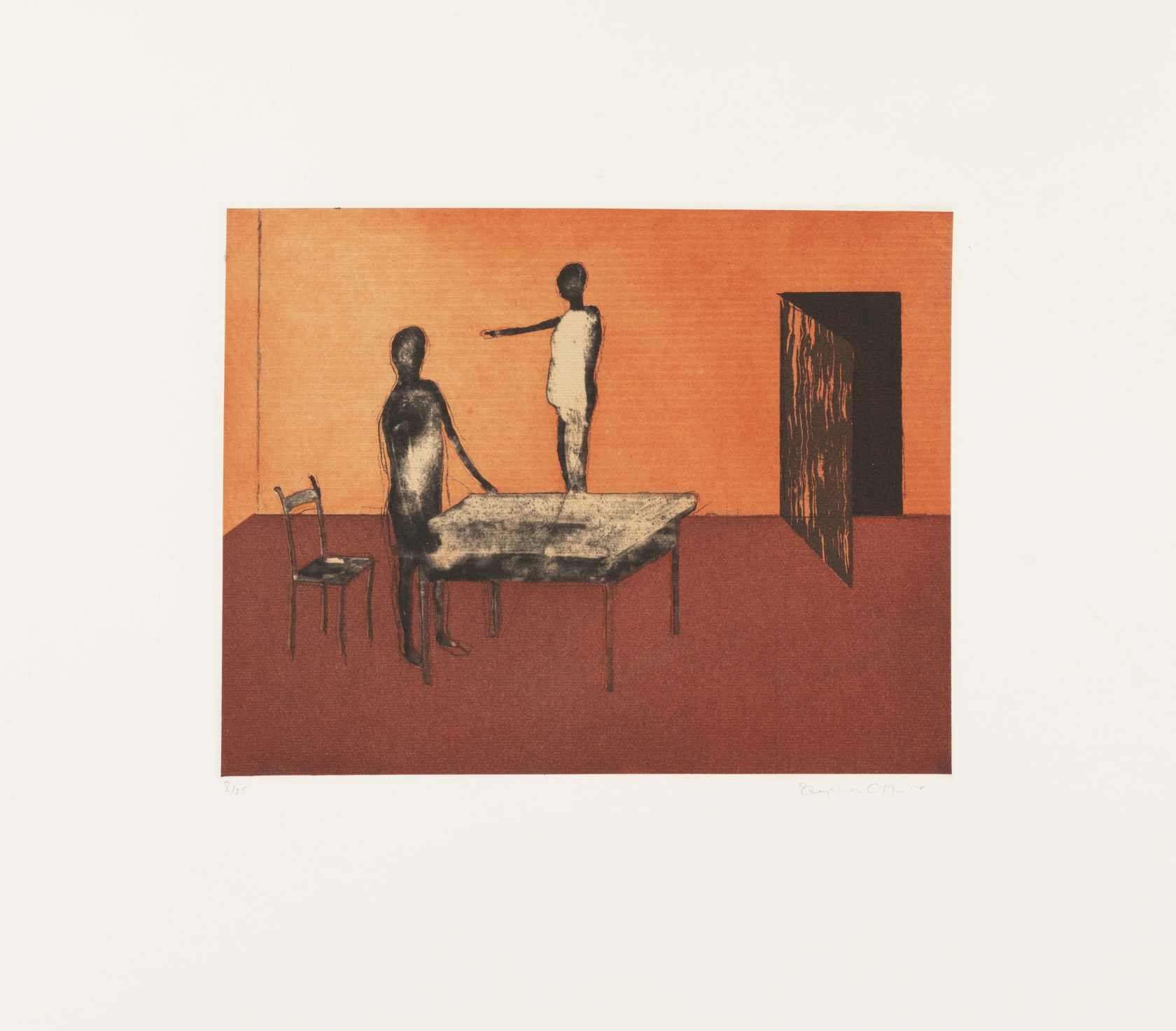 Stephen Chambers, Red Room, 2001
