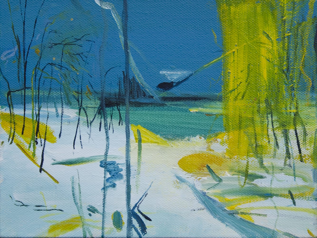 Calum McClure Cool Lake, 2016