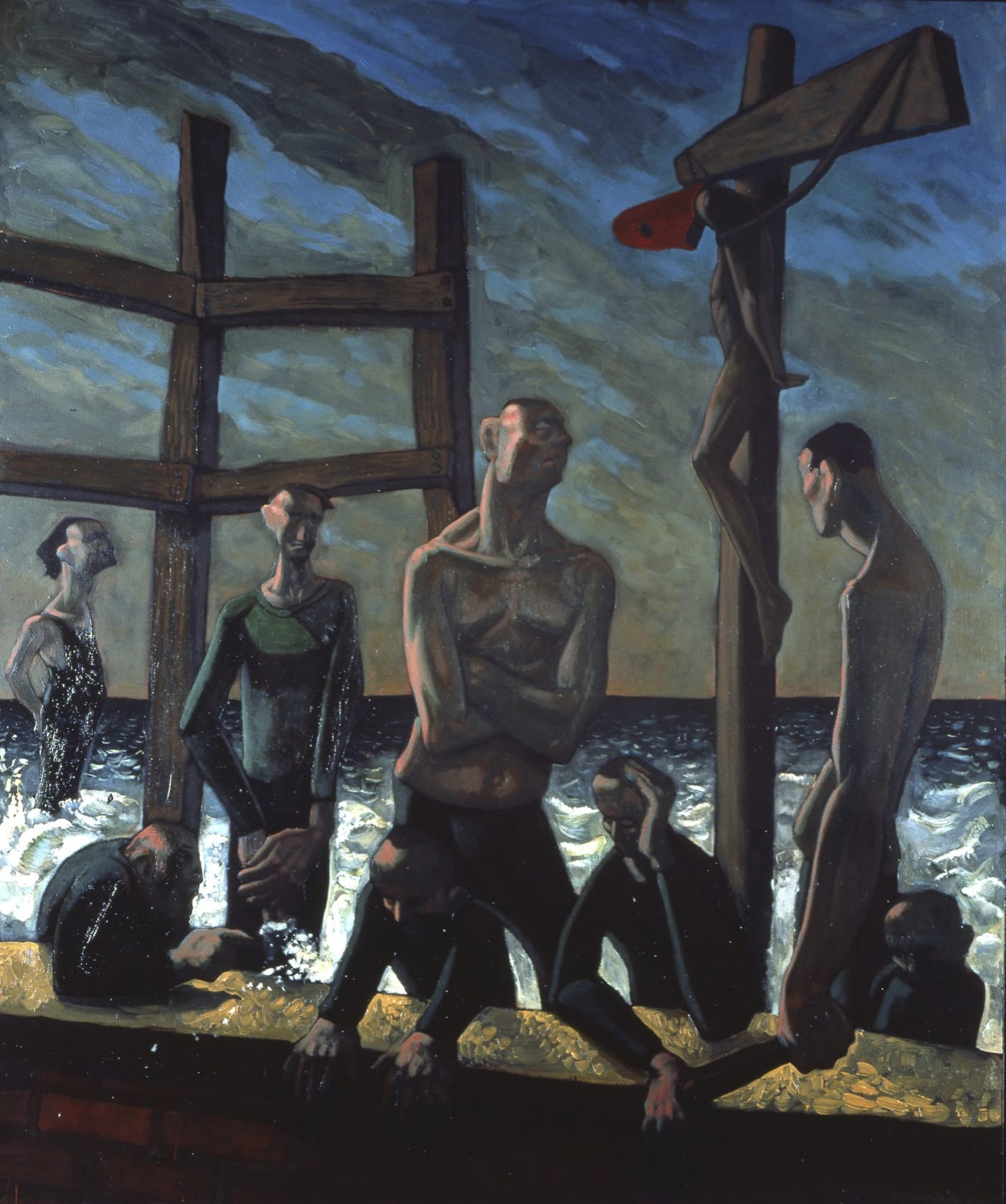 Peter Howson Calm Before The Storm, 1989