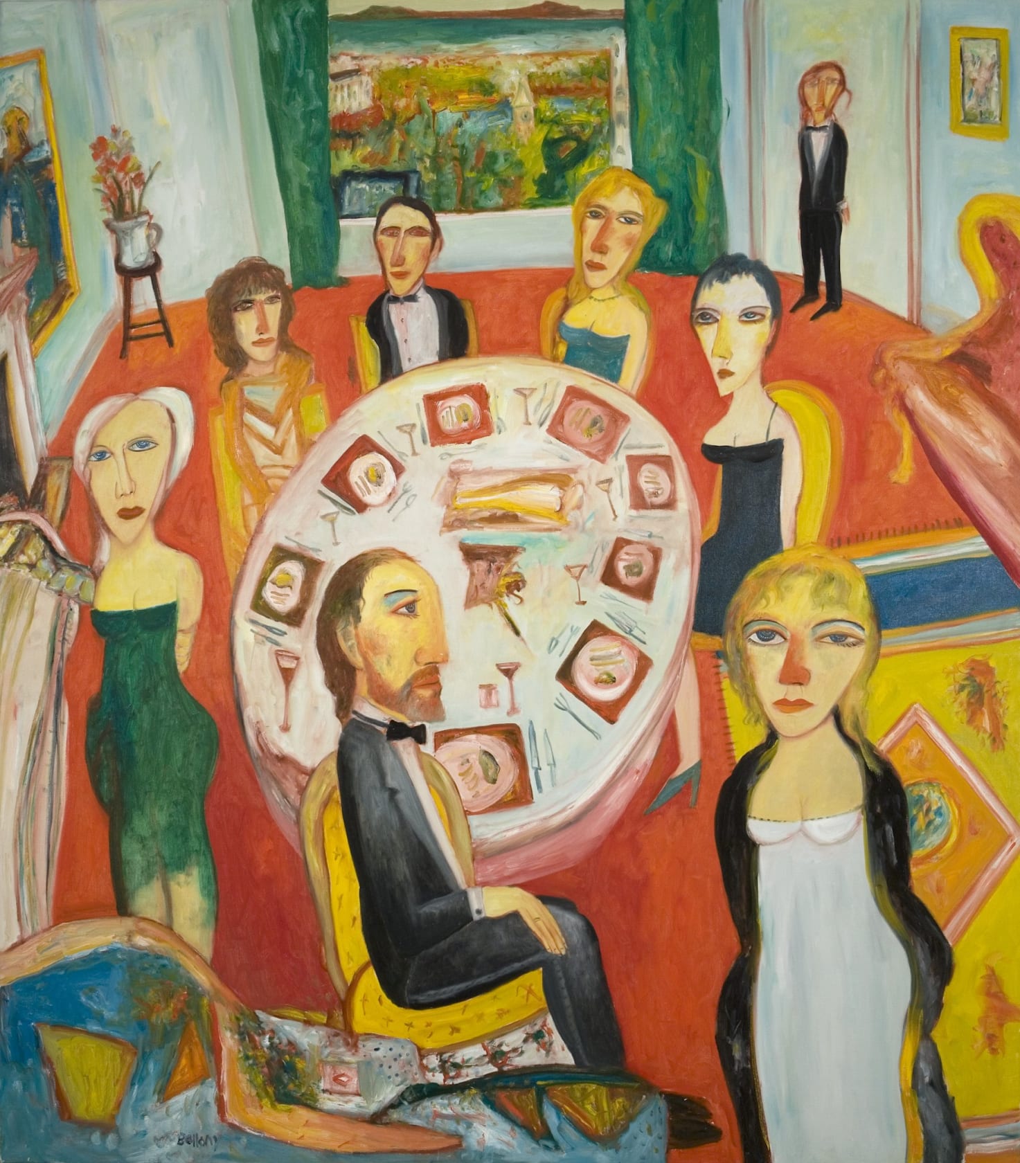 John Bellany, Chez Bellany, 1998