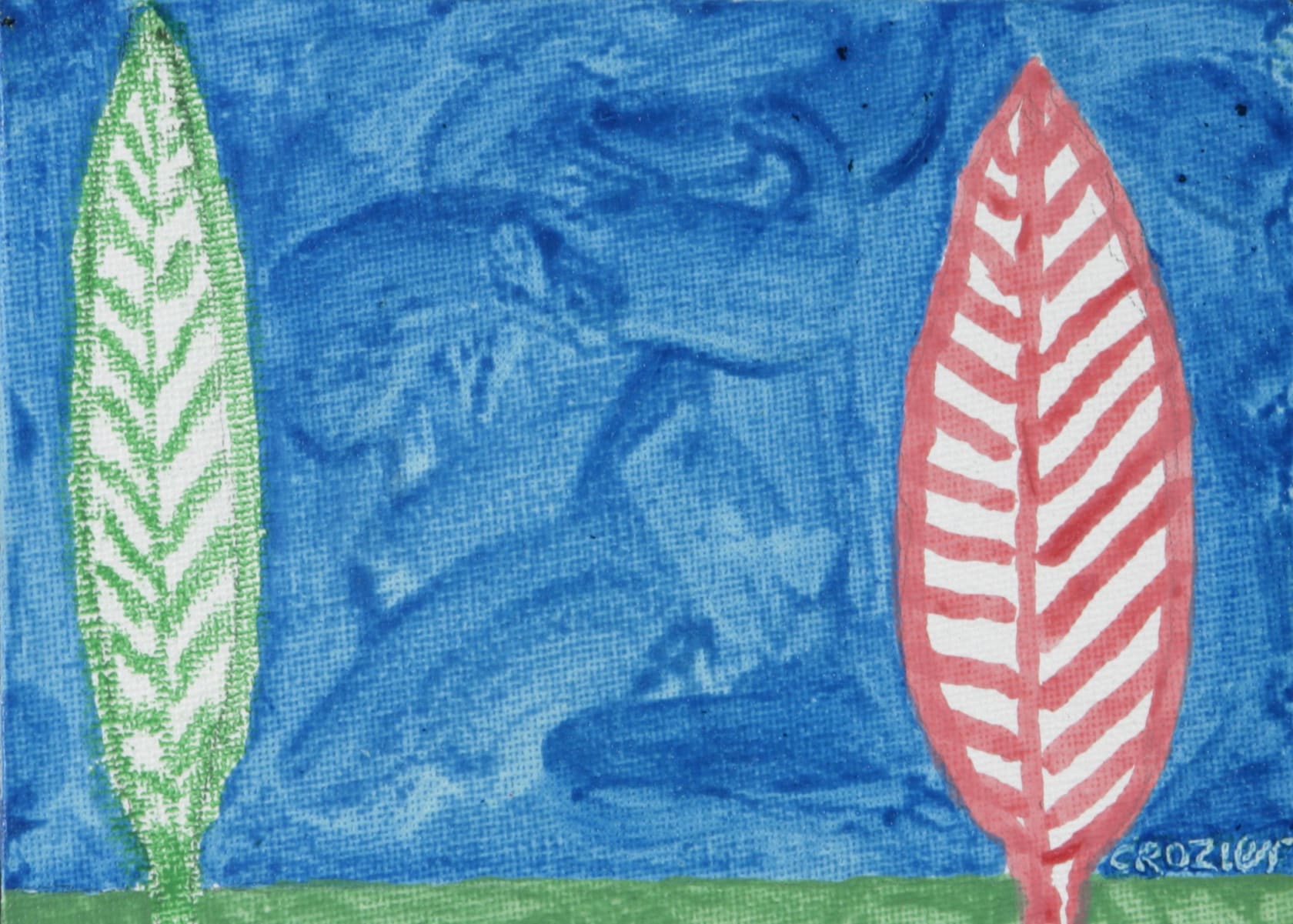 William Crozier Two Trees VII, 2008