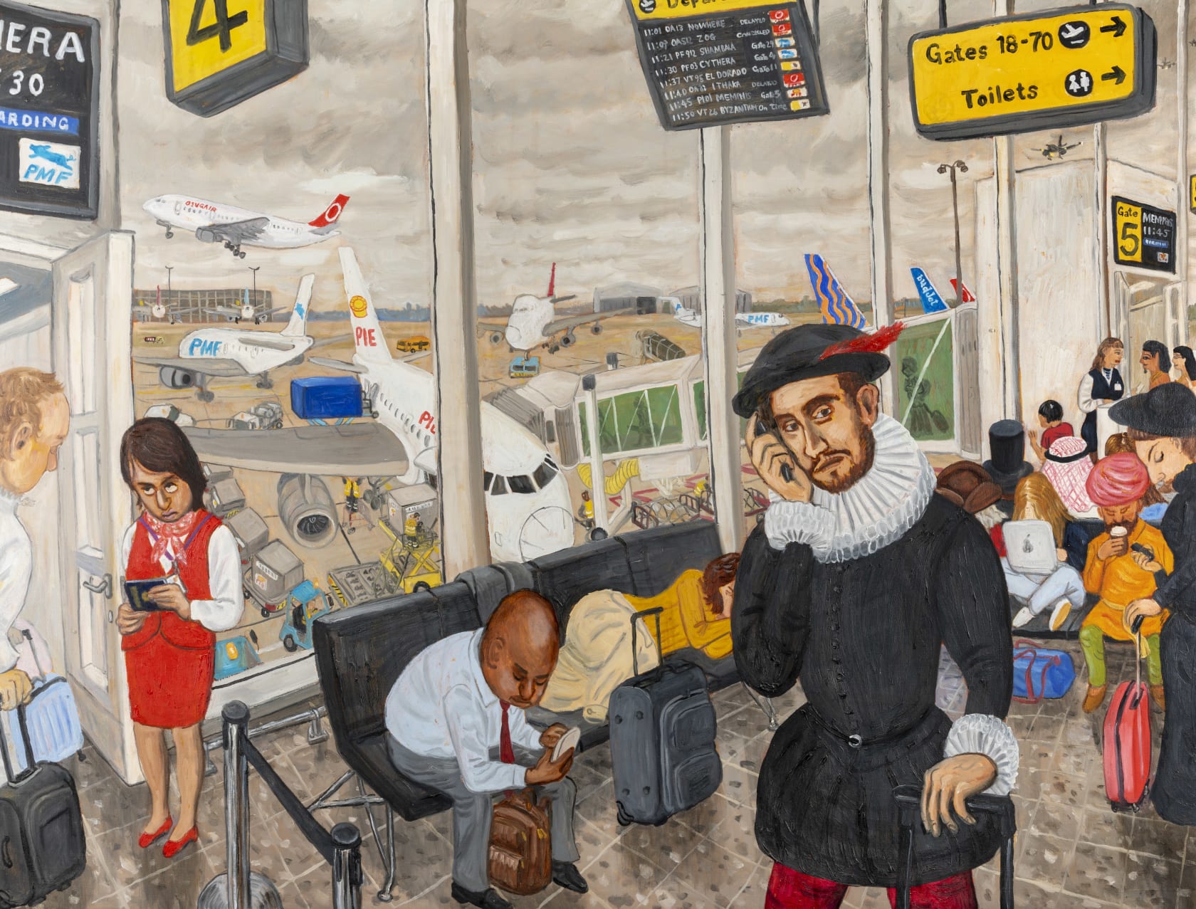 Jiro Osuga, Departures, 2018