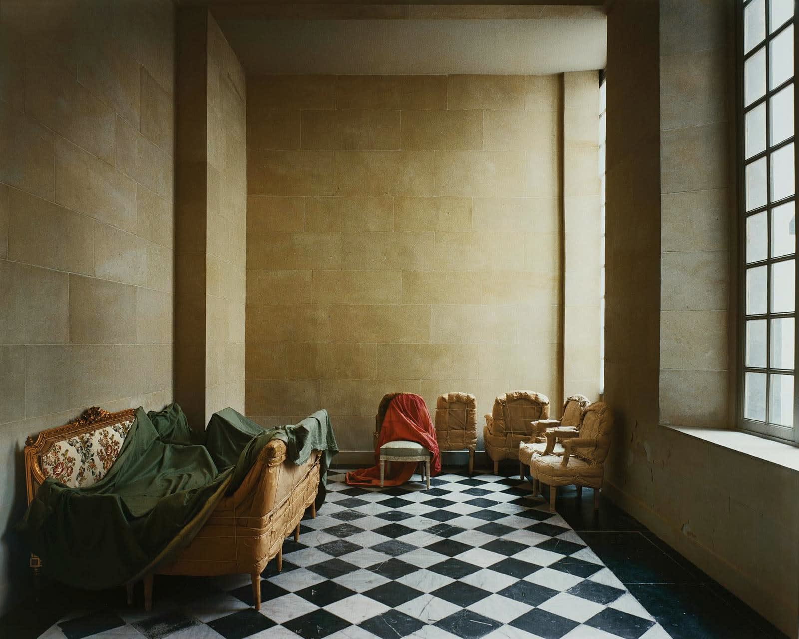 Robert Polidori, Ancien Vestibule de l'Appartement de Madame Adelaide, Chateau de Versailles, 1985