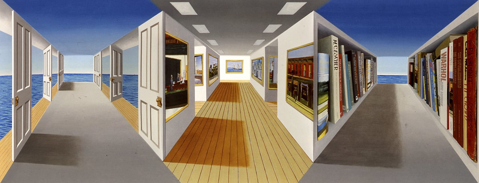 Patrick Hughes, Medley, 2002