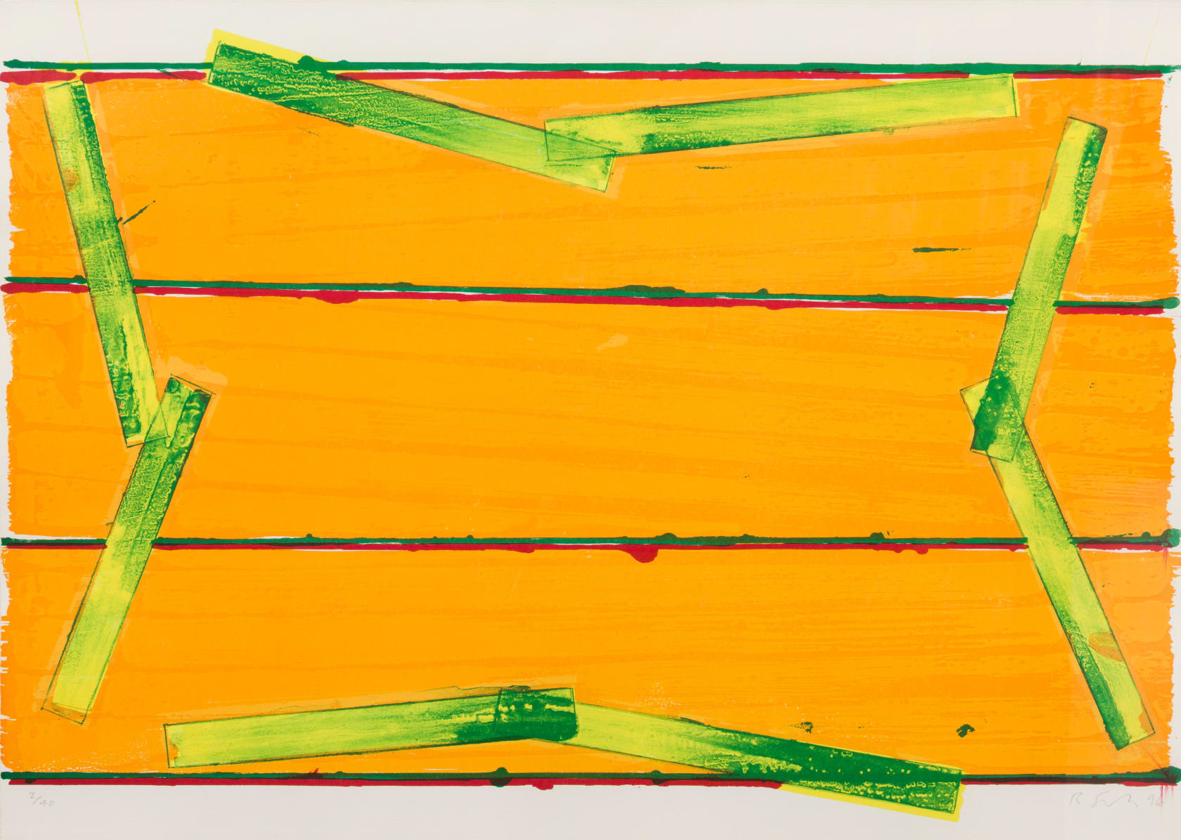 Richard Smith, Over the Edge, 1996