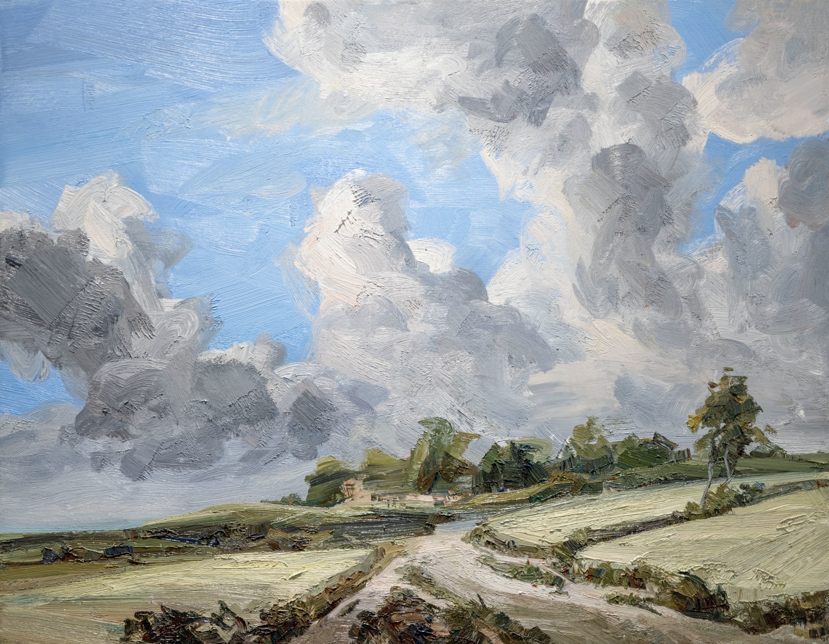 Tai Shan Schierenberg, Landscape (after Ruisdael), 2013