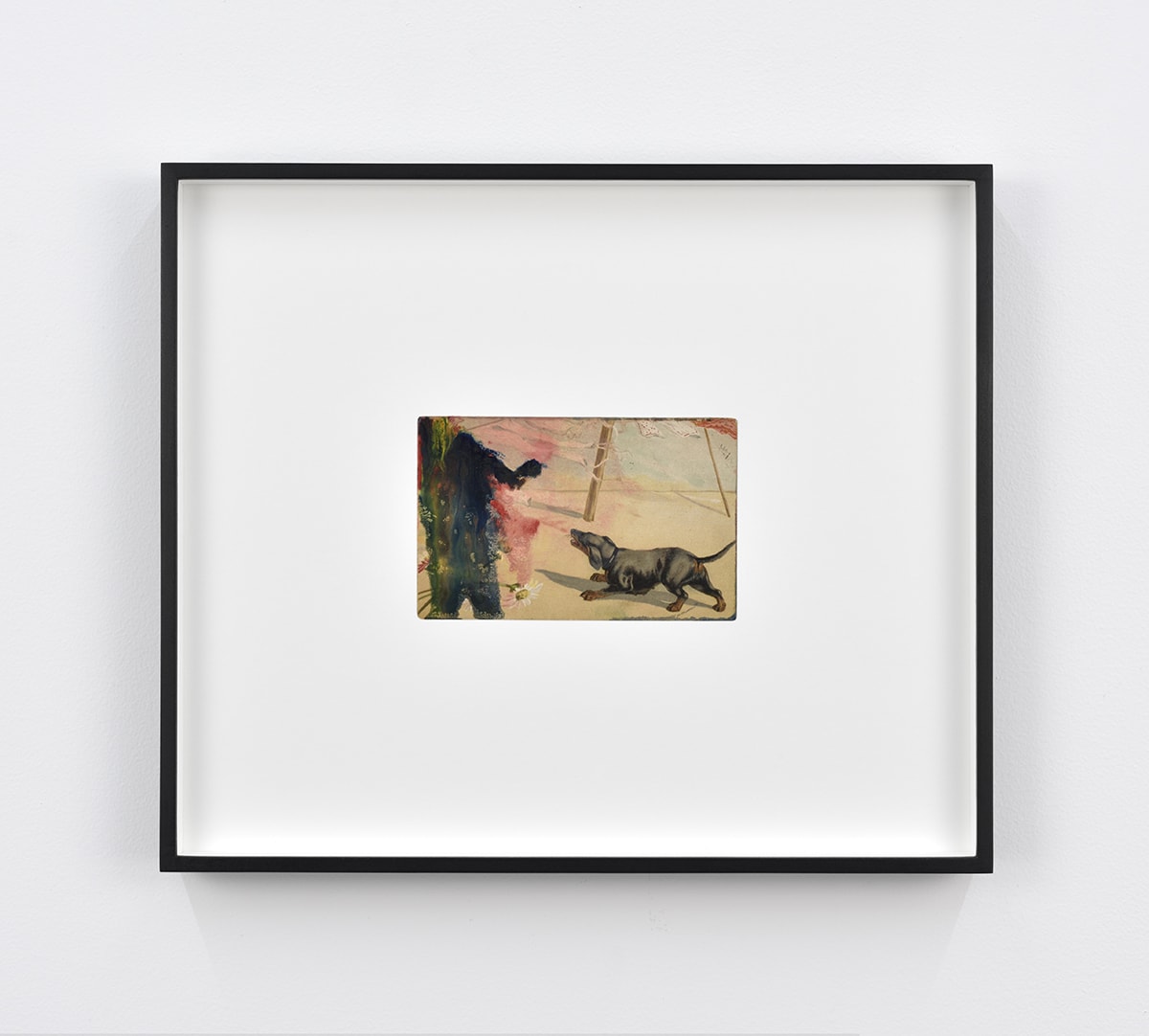 Tacita Dean Found Postcard Monoprint (Finger), 2018