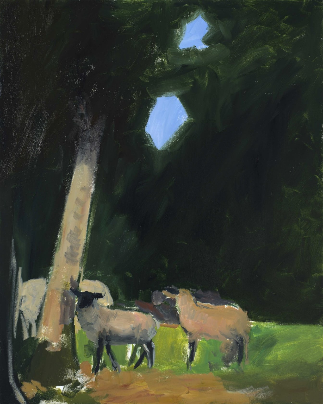 Karen Kilimnik The Merry Sheep Of Olde England 2012 Marian Goodman