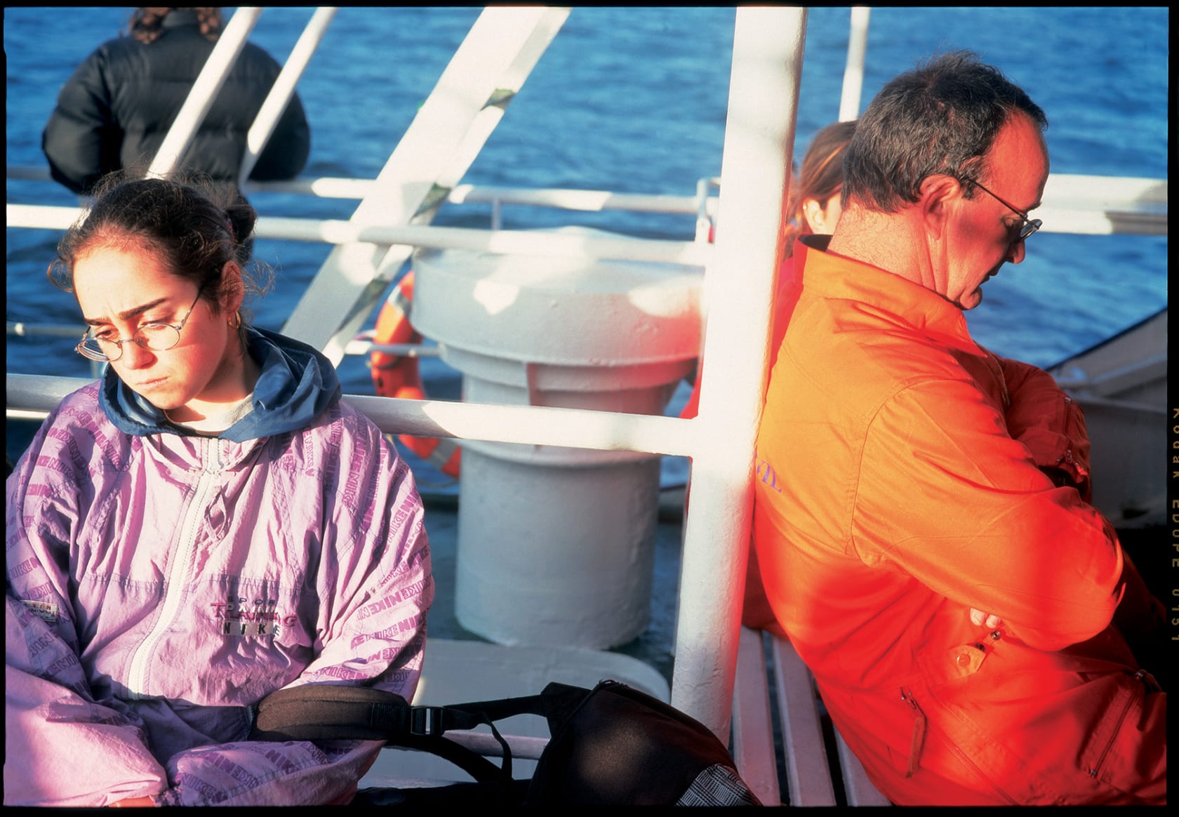 Allan Sekula Exhausted volunteers (en route from Isla de Ons, 12/19/02), 2002
