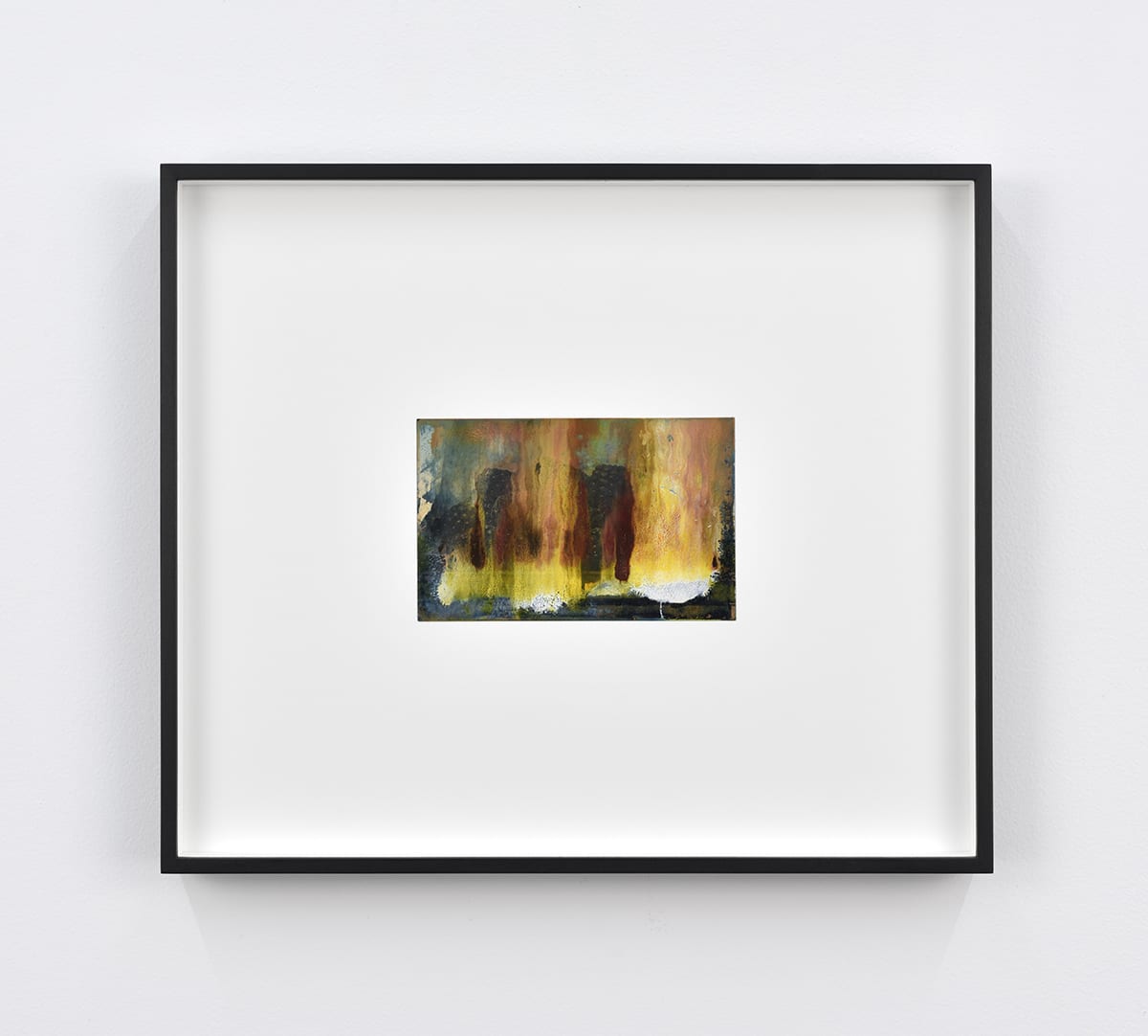 Tacita Dean Found Postcard Monoprint (Mûrs), 2018