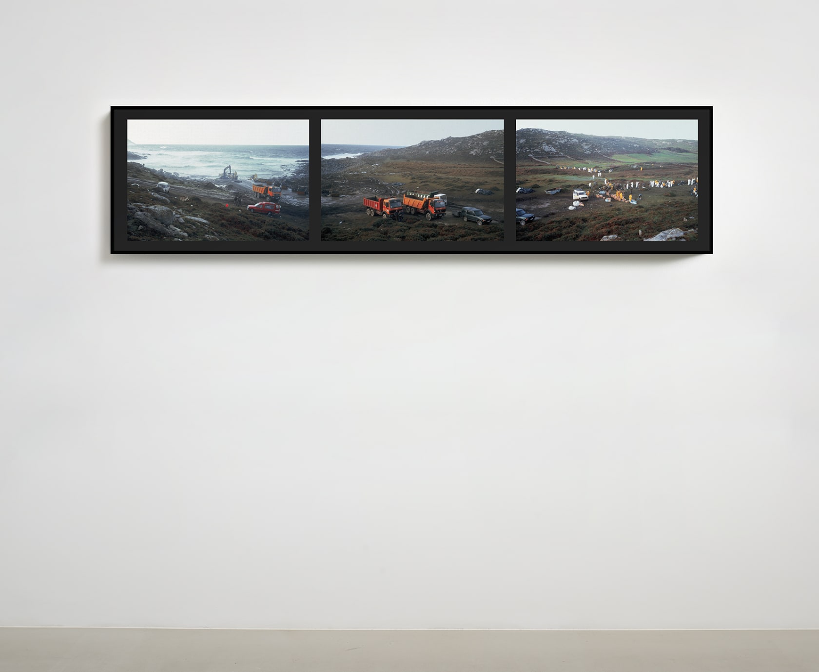 Allan Sekula Percebeiros (shellfishers) working, army preparing (Tourinan, 12/24/02), 2002-2003