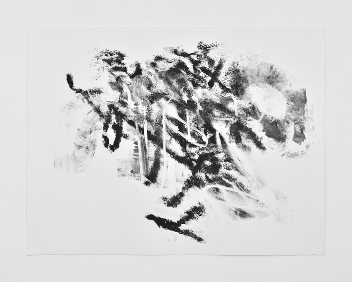 Julie Mehretu Monotype #16, 2018