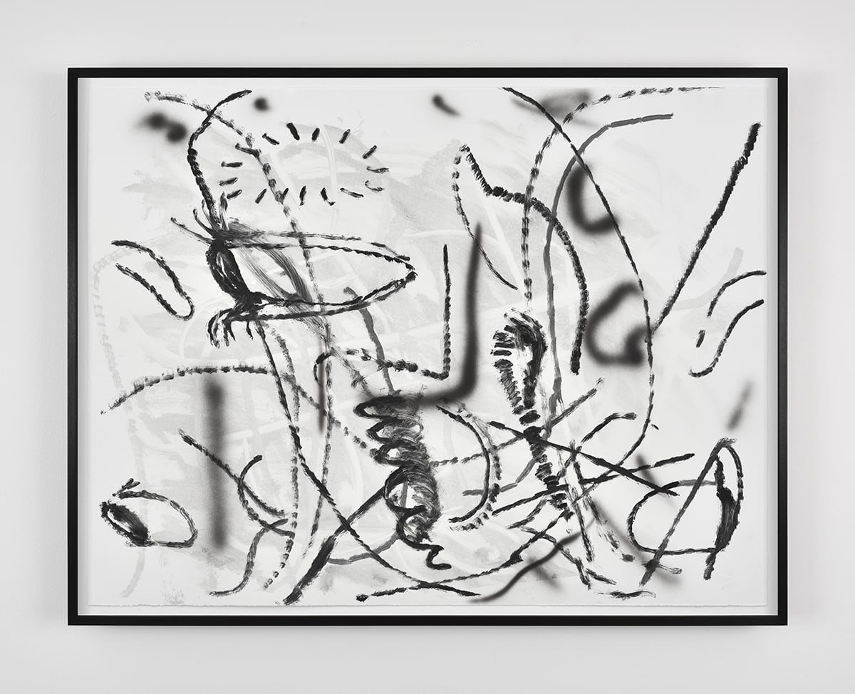 Julie Mehretu Monotype #9, 2018