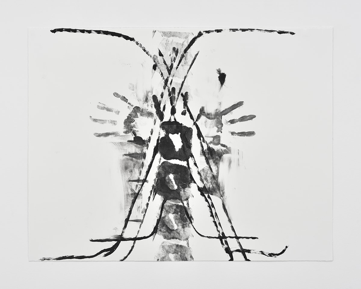 Julie Mehretu Monotype #10, 2018