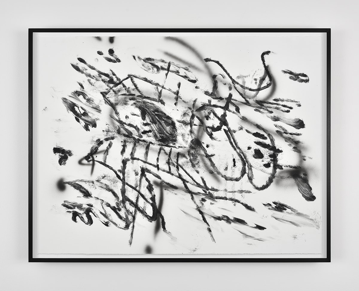 Julie Mehretu Monotype #8, 2018
