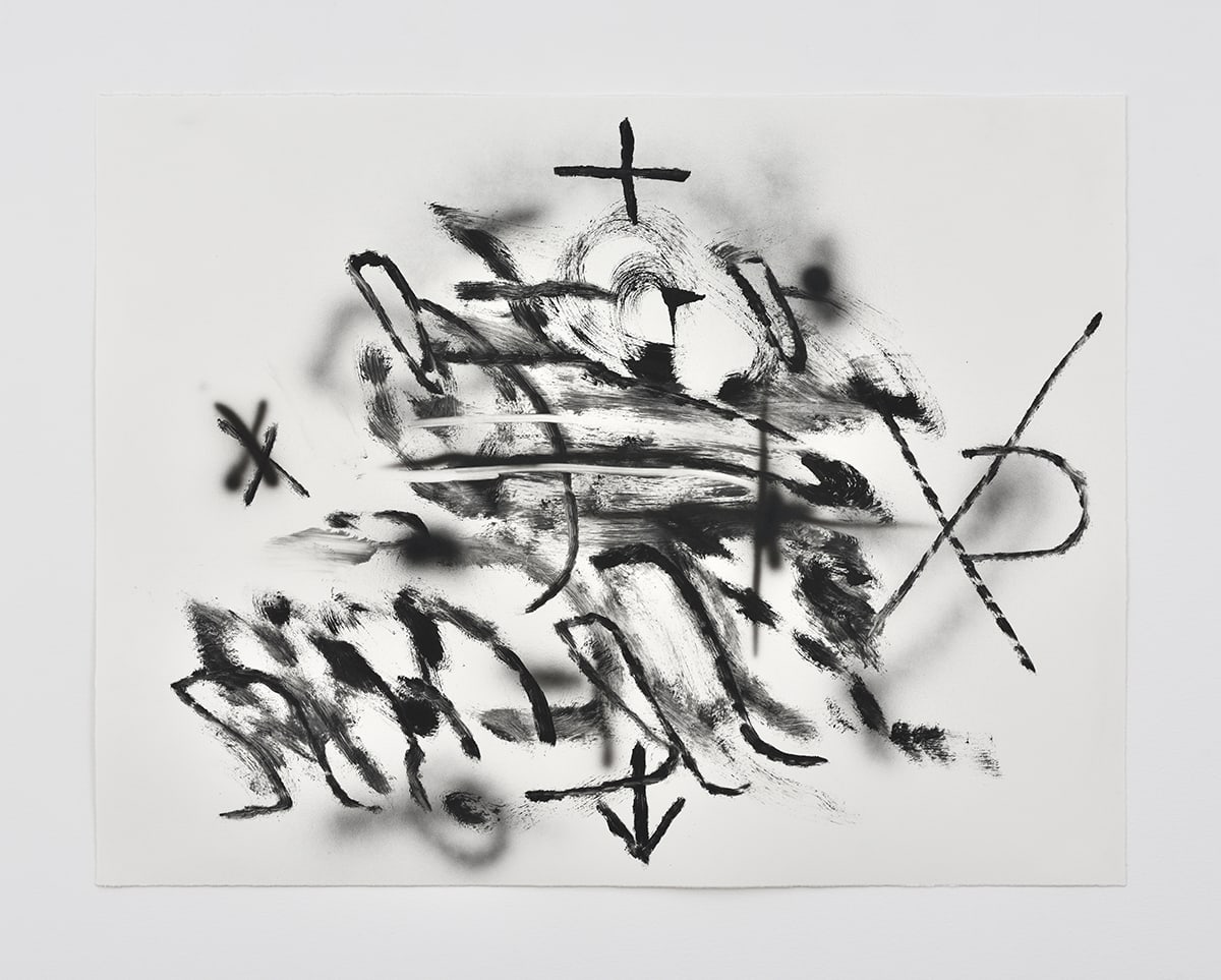 Julie Mehretu Monotype #17, 2018