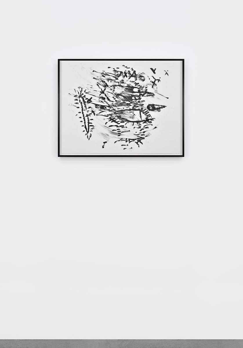 Julie Mehretu Monotype #3, 2018