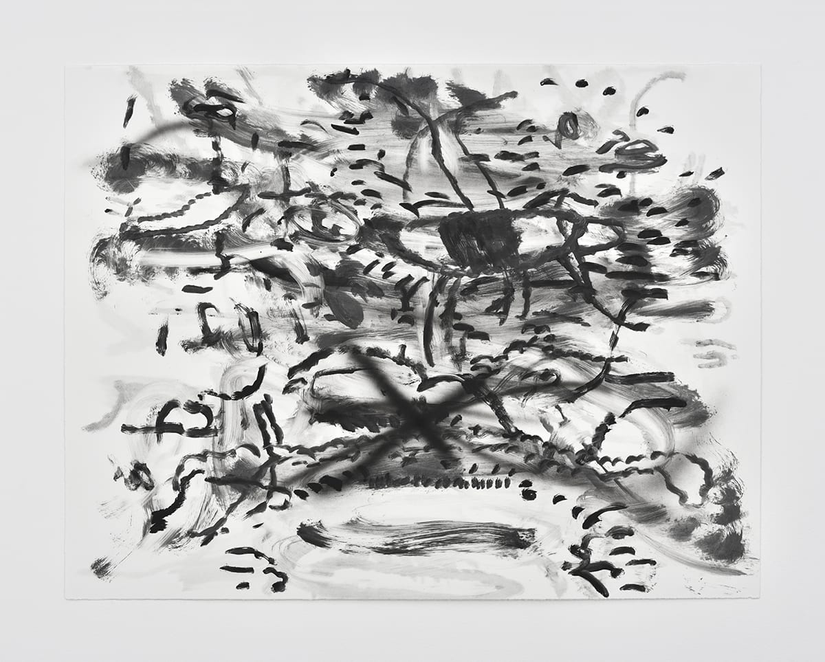 Julie Mehretu Monotype #6, 2018