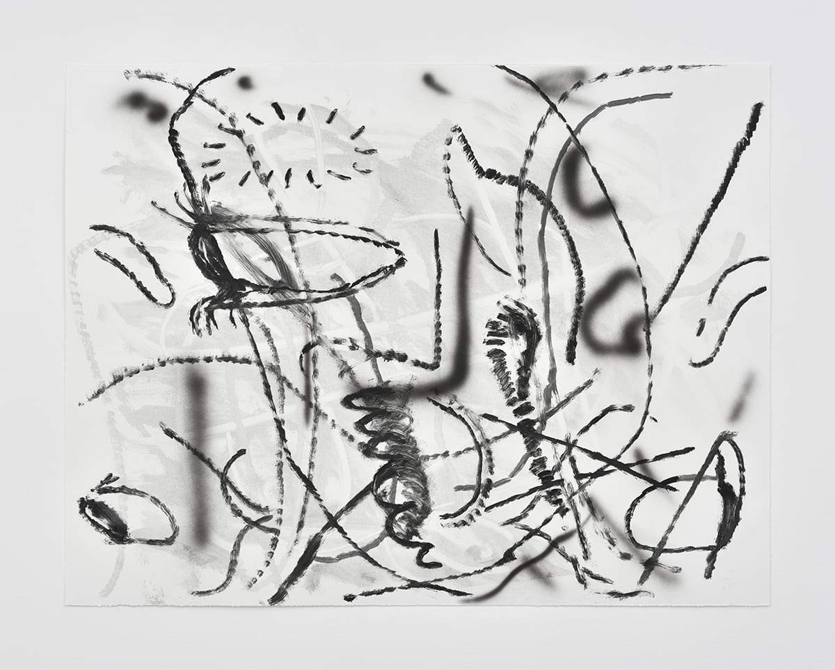 Julie Mehretu Monotype #9, 2018