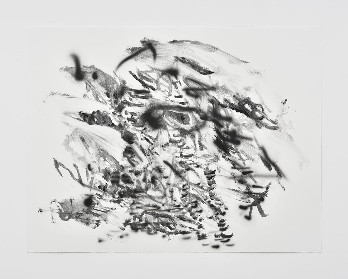 Julie Mehretu Monotype #5, 2018