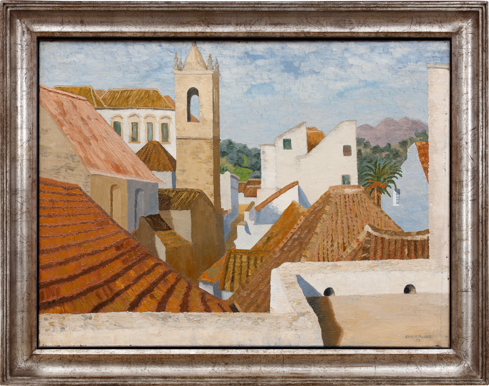 Signed and dated 'Cedric Morris/ 59' lower-right Oil on canvas 29 7/8 x 40 in (76 x 101.5 cm)