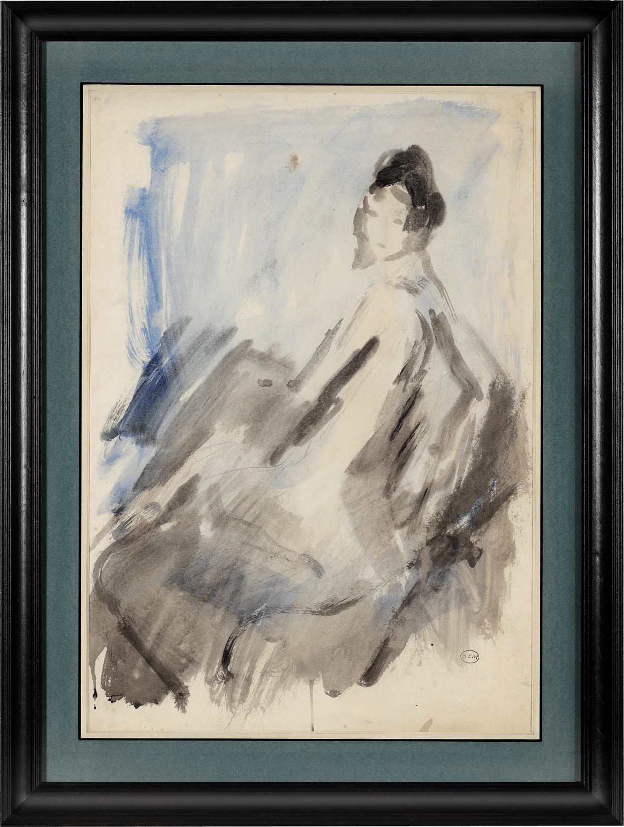 Watercolour and pencil on paper 22 ¾ x 16¼ in (58 x 41.5 cm)