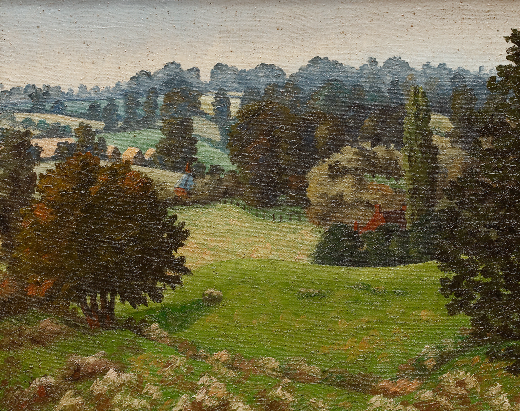 Oil on canvas 24 ¼ x 30 in (61.5 x 76 cm)