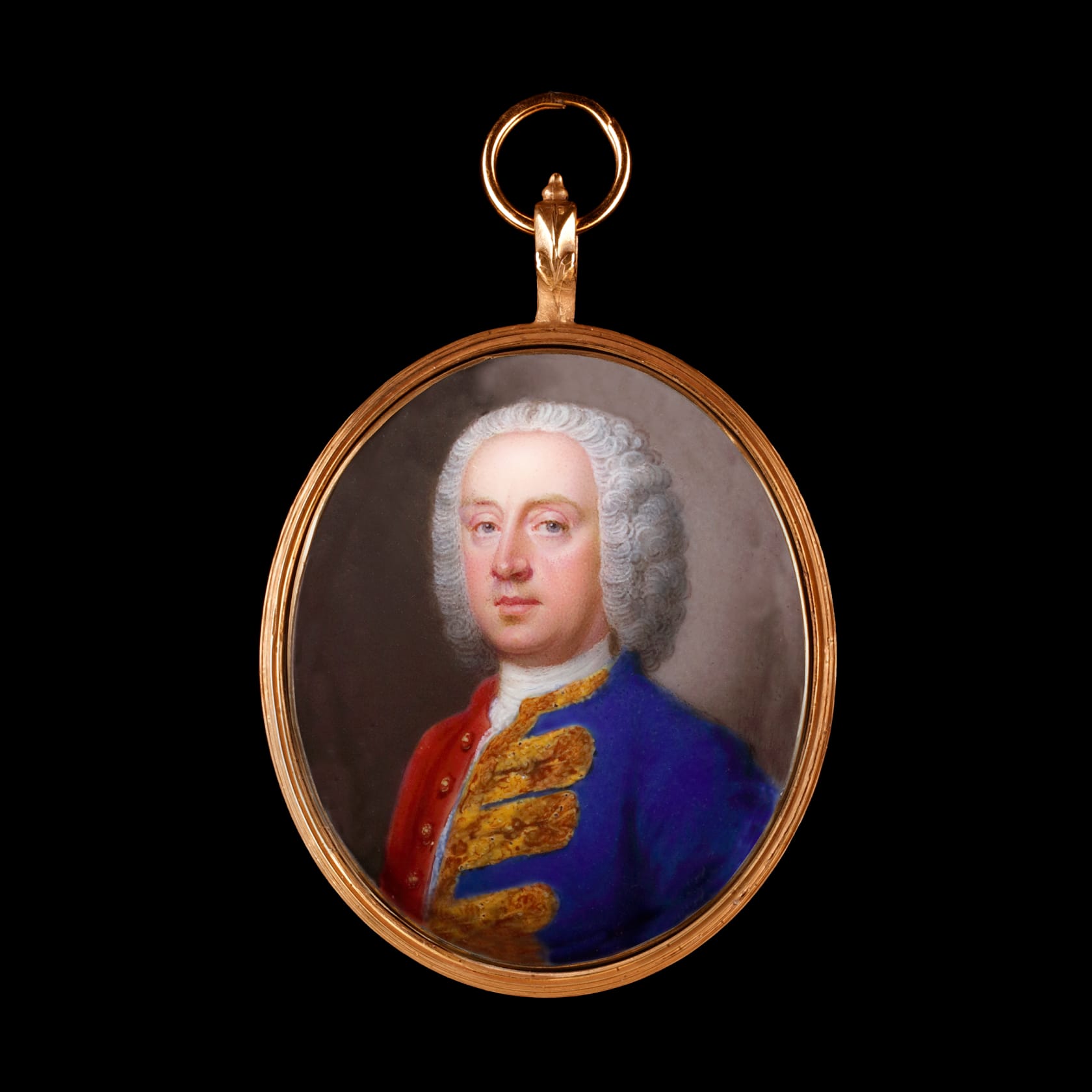Enamel 1 7/8 x 15 3/8 in (4.7 x 3.9 cm)