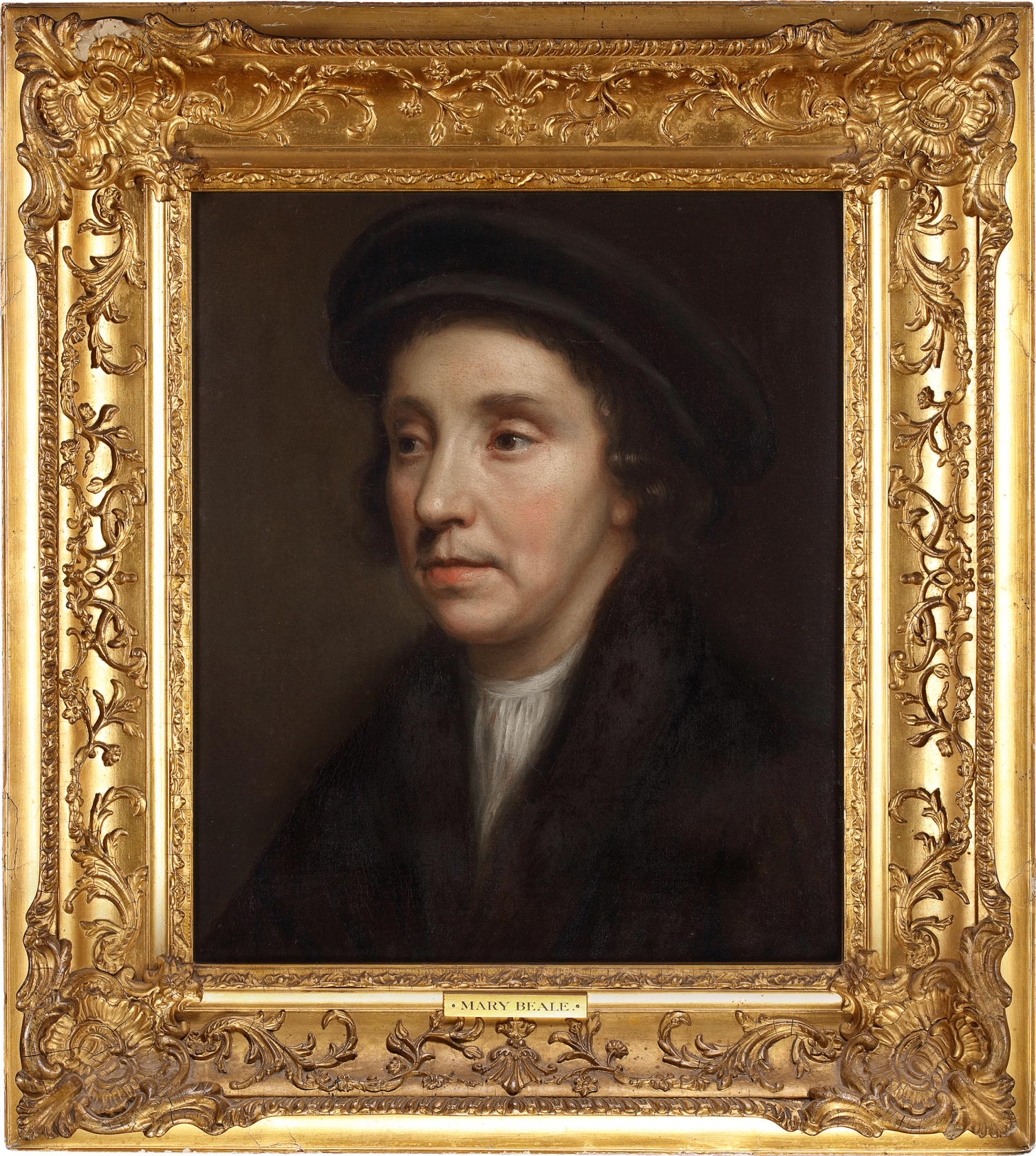 Oil on paper, laid on canvas  16 3/4 x 14 1/8 in. (42.5 x 36 cm)