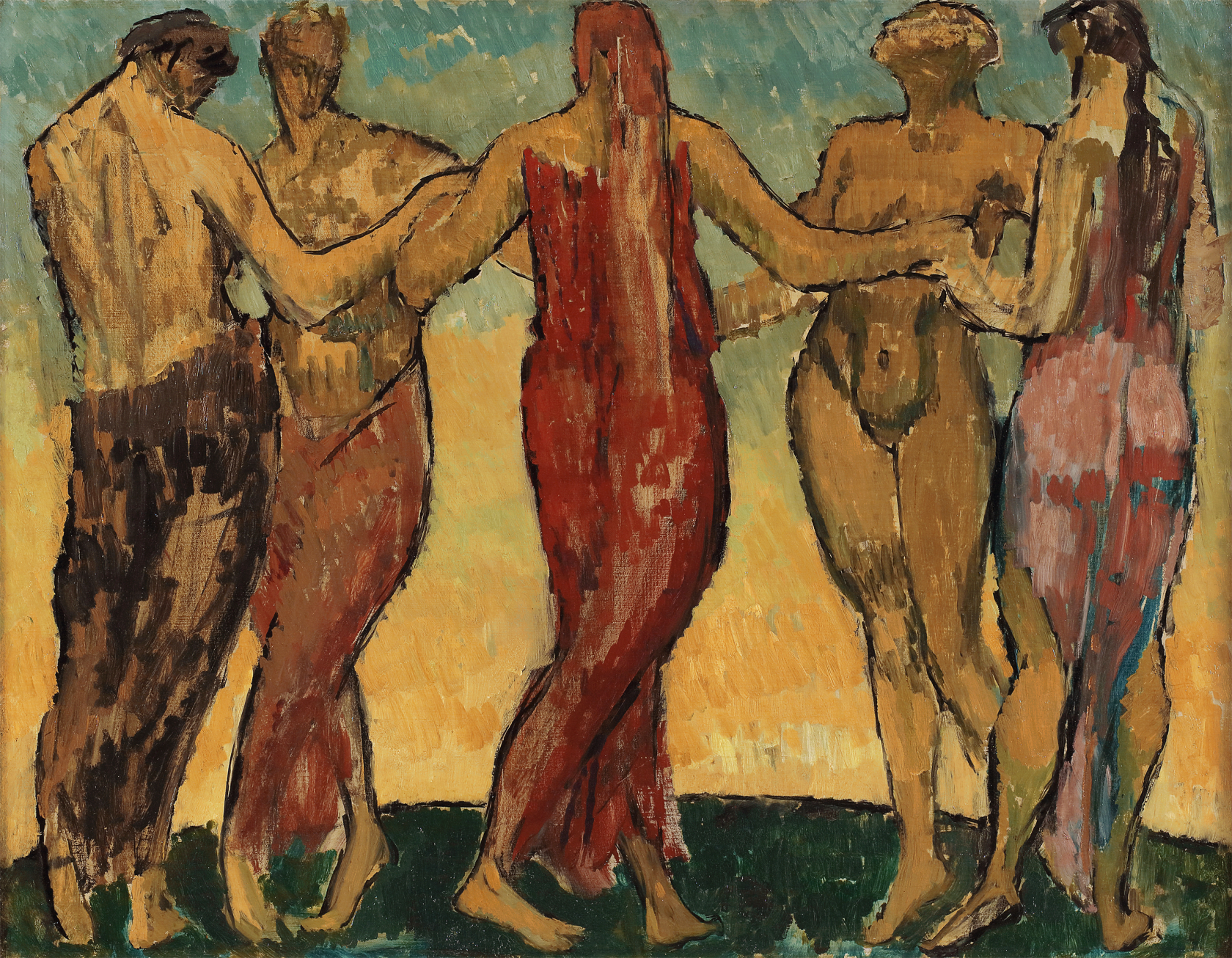 Oil on canvas  71.2 x 91.6 cm. (28 x 36 in.)