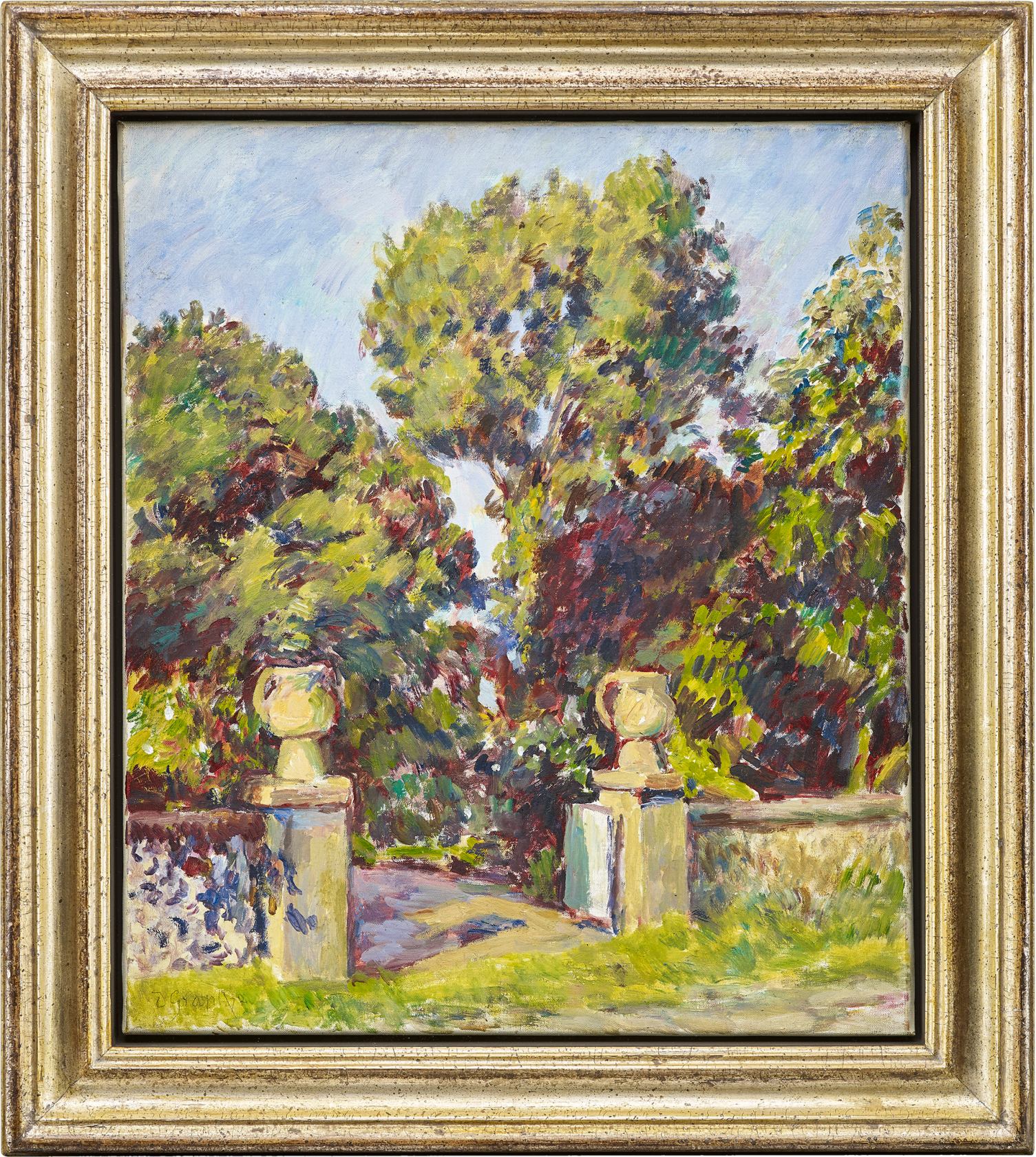 Signed and dated 'D. Grant /72' lower left Oil on canvas 21 x 18 in (53.3 x 45.7 cm)