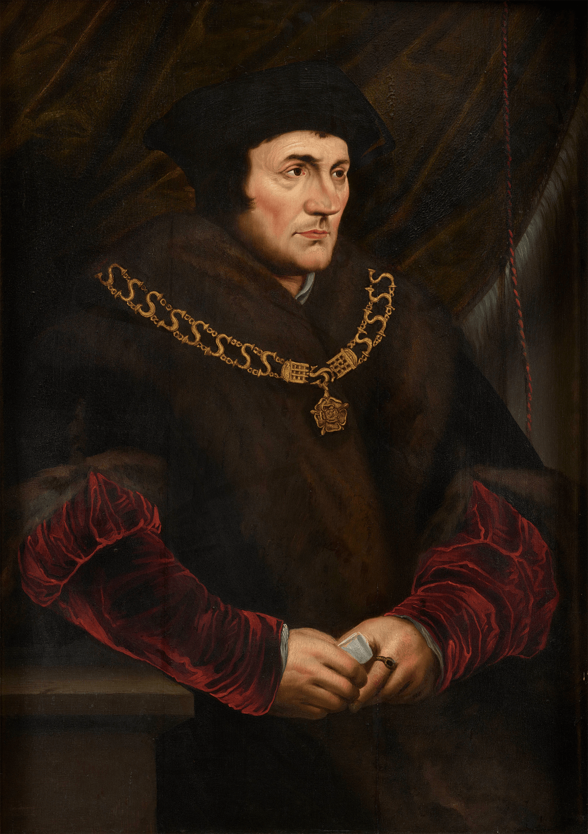 Flemish School After Hans Holbein The Younger 1630s Portrait Of Sir Thomas More Philip Mould Company