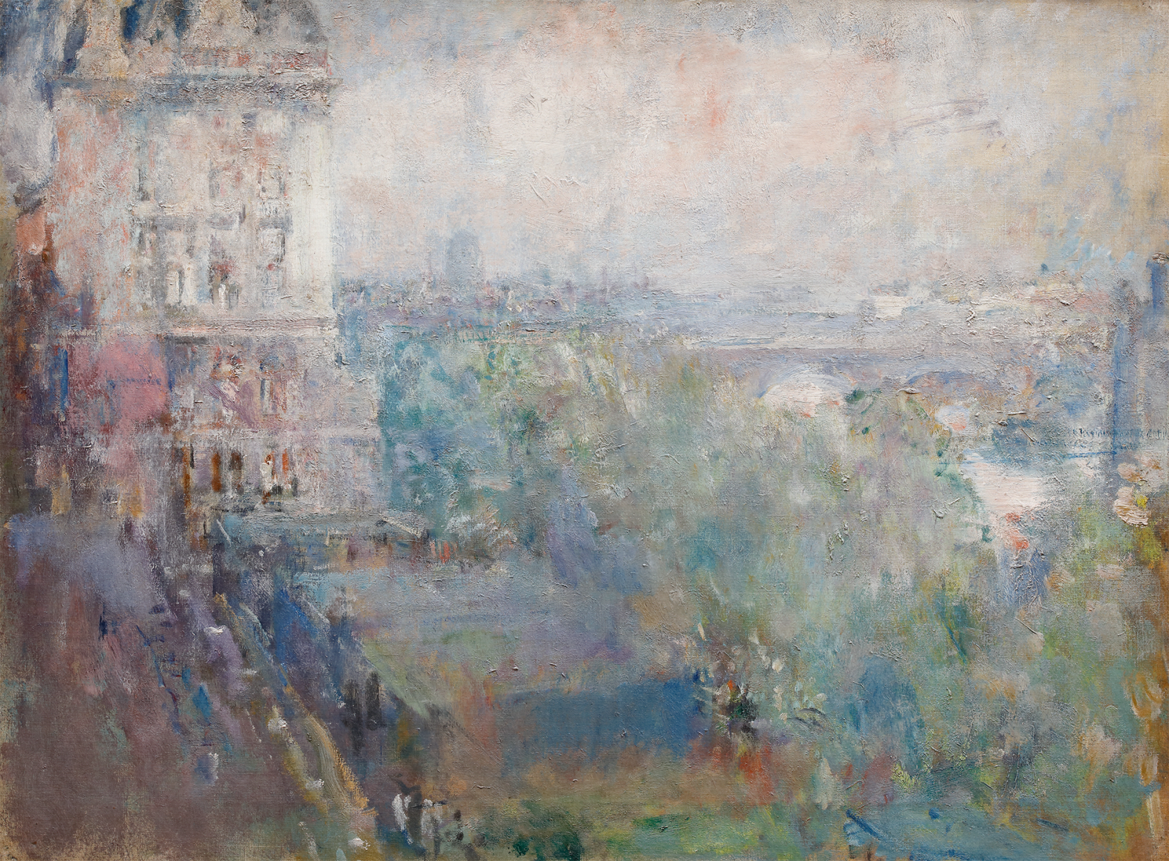 Oil on canvas 30 x 40 in (101.6 x 76.2 cm)