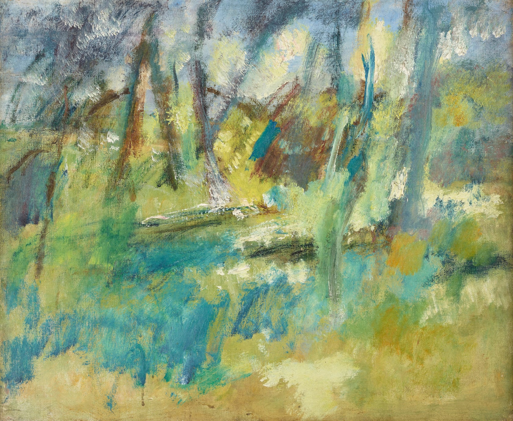 Oil on canvas 24 x 29 in (61 x 74 cm)