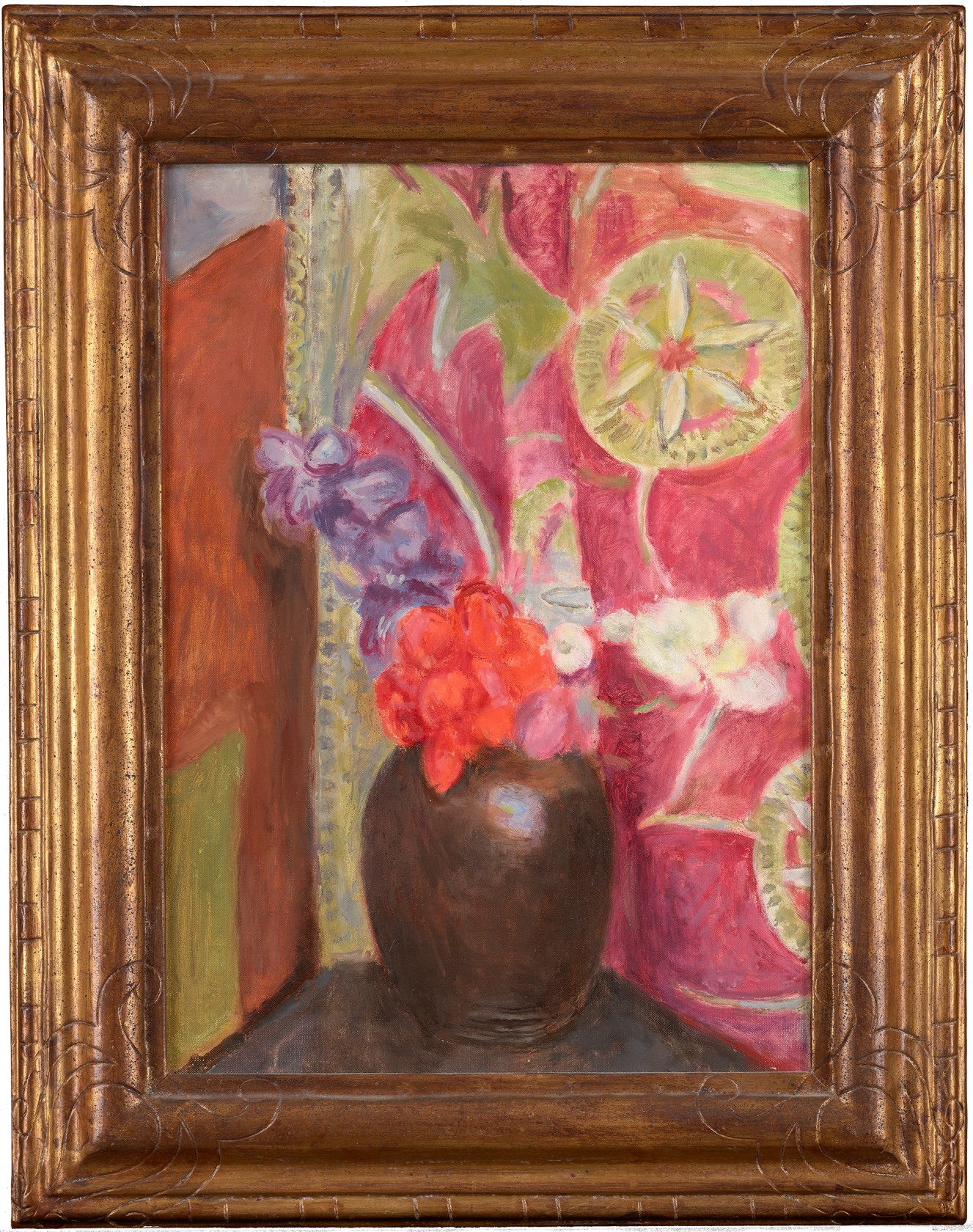Oil on canvas 18 ½ x 13 ¼ in (47 x 33.5 cm)