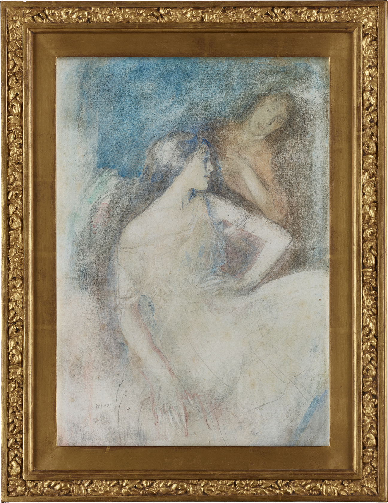 Signed lower left Watercolour and pencil on paper 15 x 10¼ in (38 x 26.5 cm)