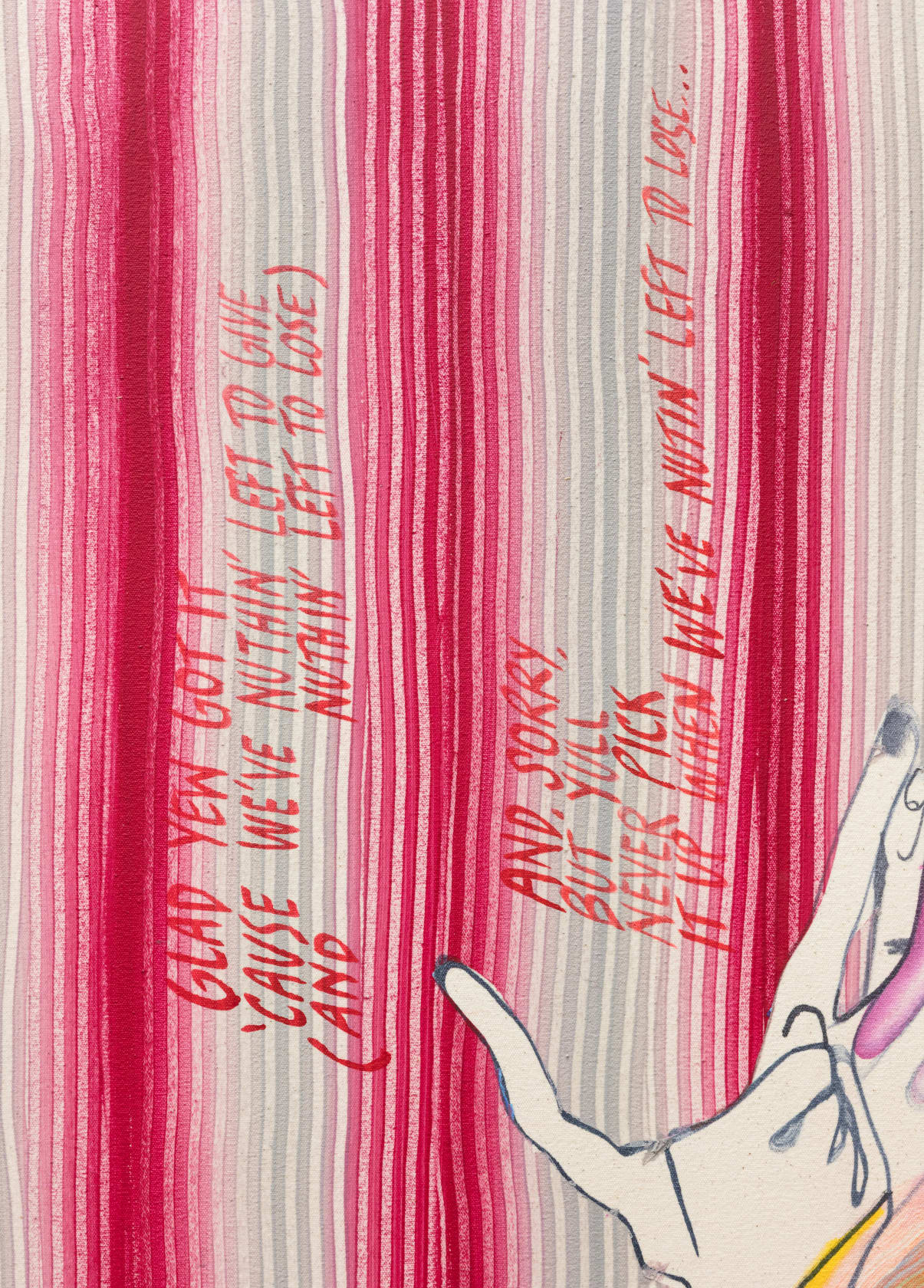 Christina Quarles, Never Believe It’s Not So (Never Believe/ It’s Not So), 2019