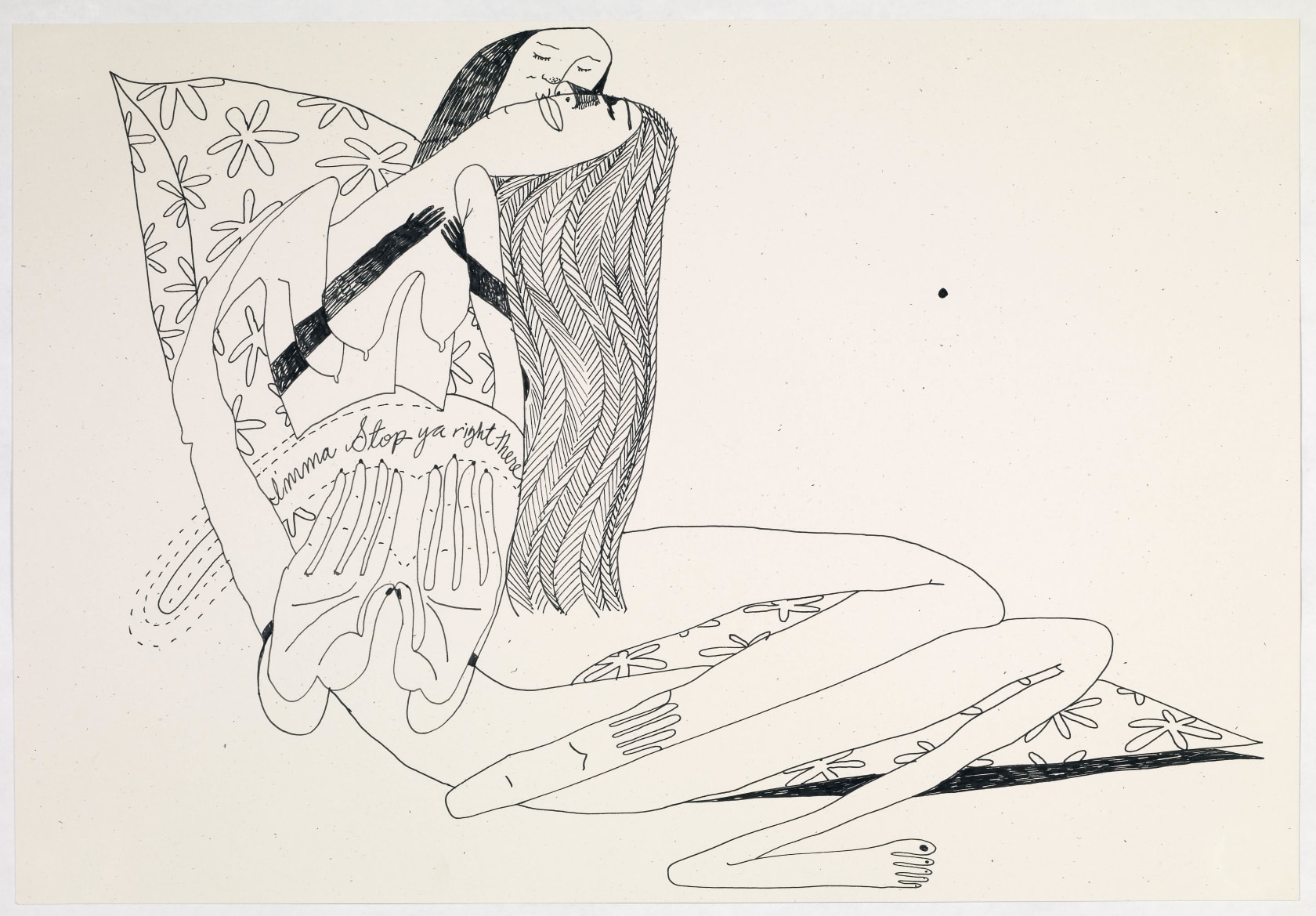 Christina Quarles, Hold Up, 2019