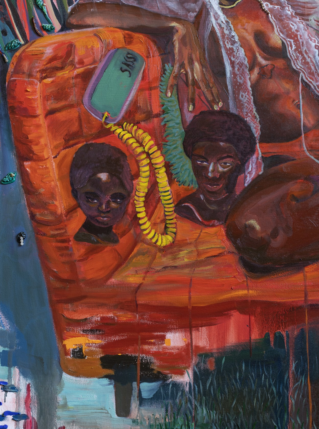 Gisela McDaniel, Complex Faces, 2020