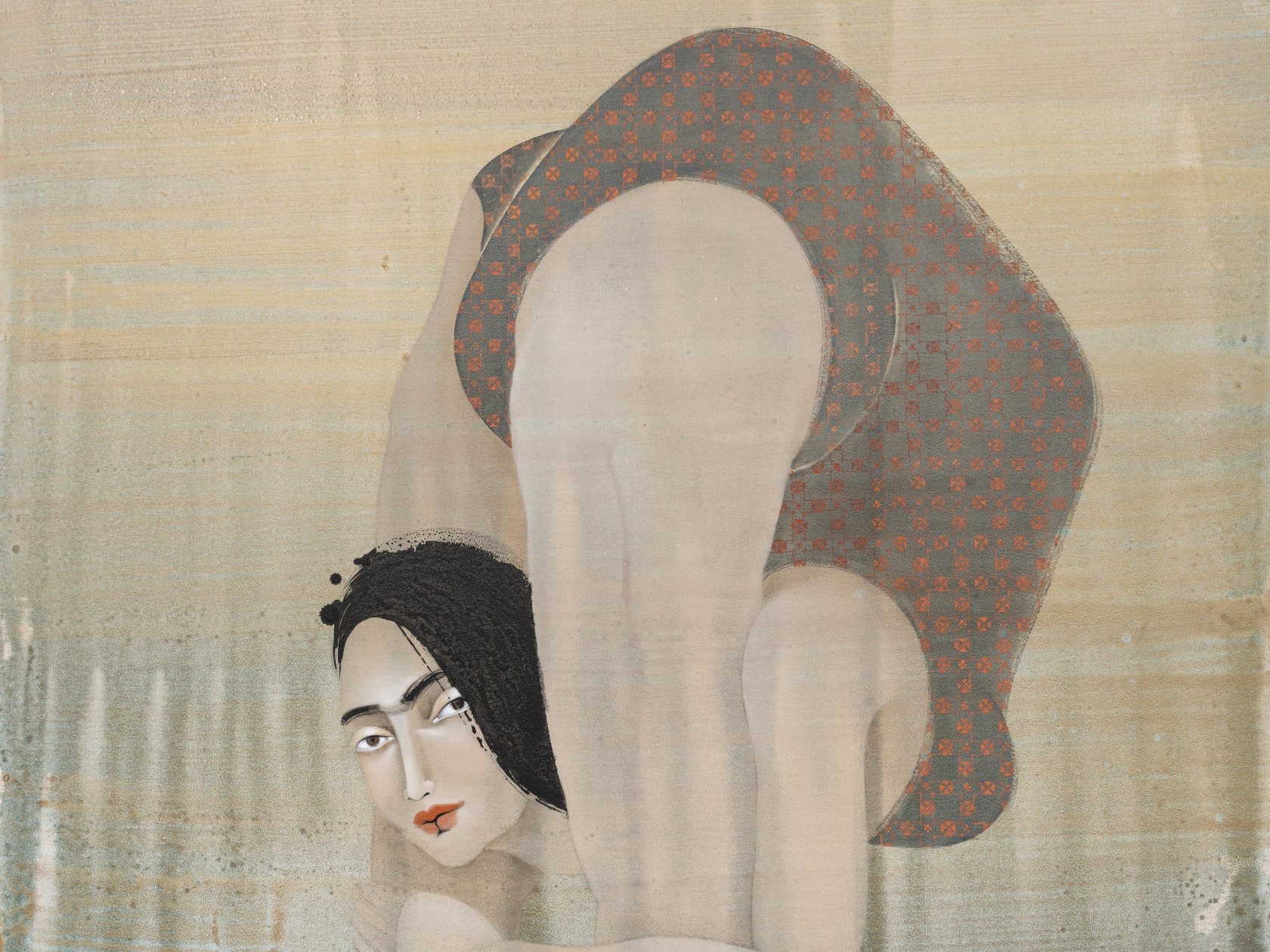 Hayv Kahraman, Back Fold, 2020