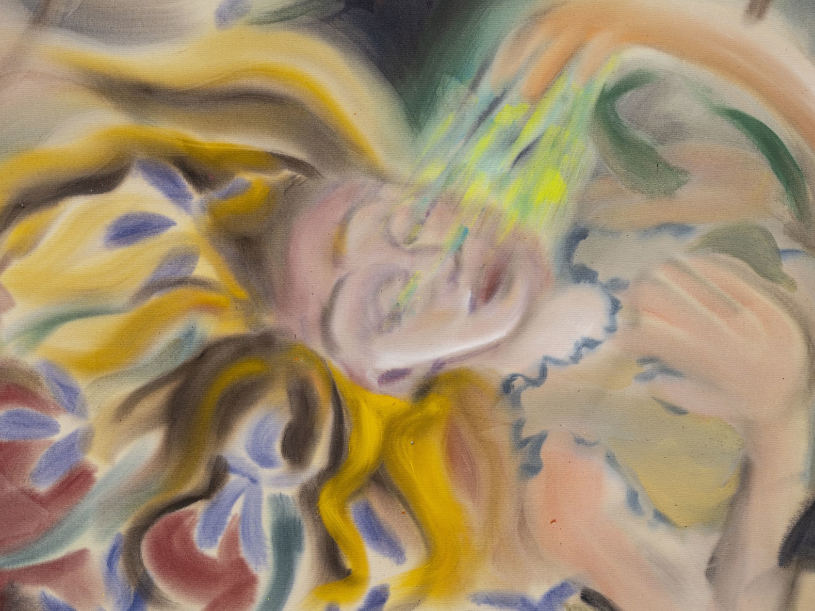 Sophie von Hellermann, Upon Thy Eyes I Throw All the Power This Charm Doth Owe, 2020