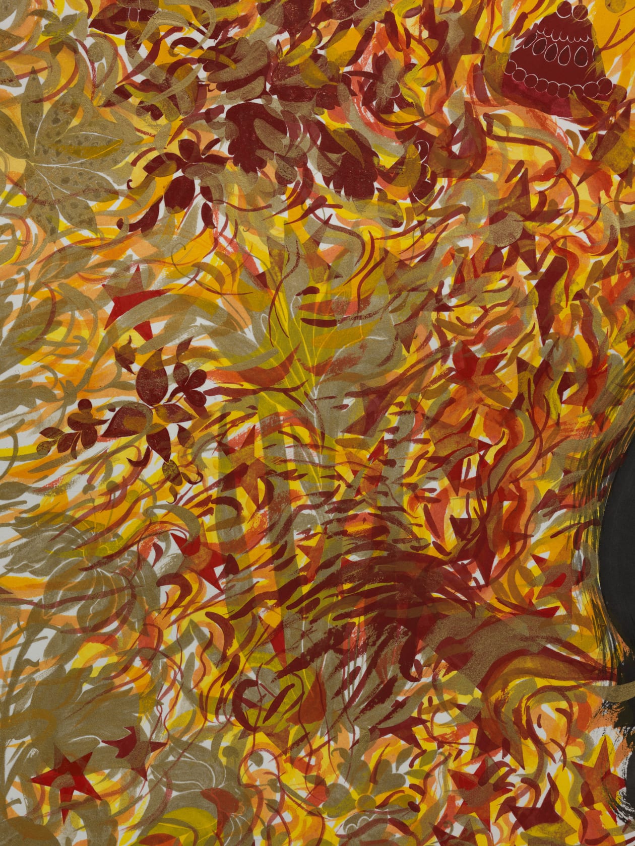 Shahzia Sikander, Emanate, 2021
