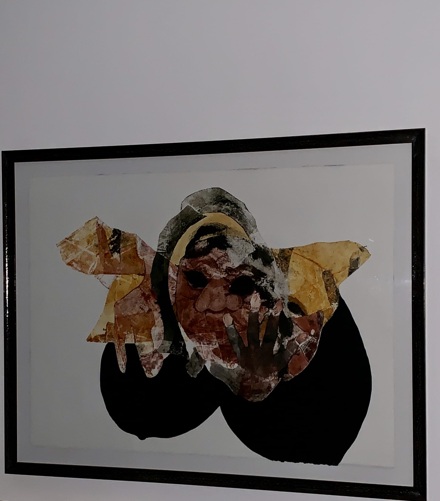 Tschabalala Self In Touch2014 Oil on paper 61 x 76.2 cm 24 x 30 in