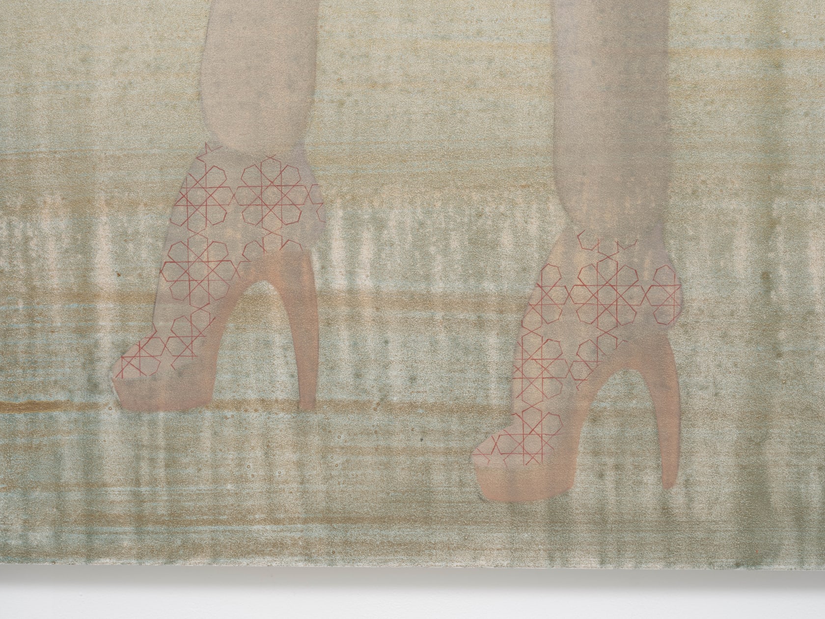 Hayv Kahraman, Back Fold, 2020