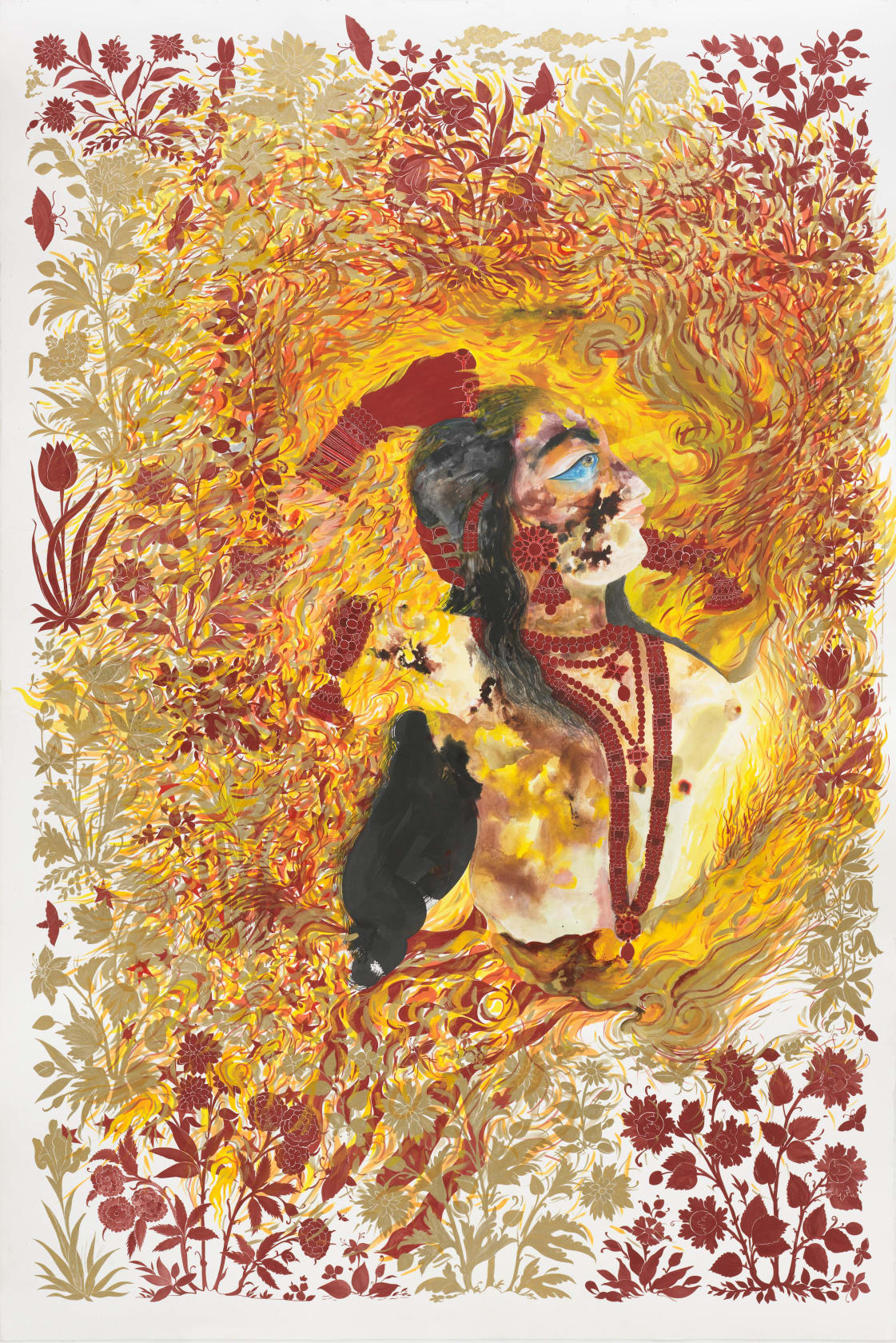 Shahzia Sikander, Emanate, 2021