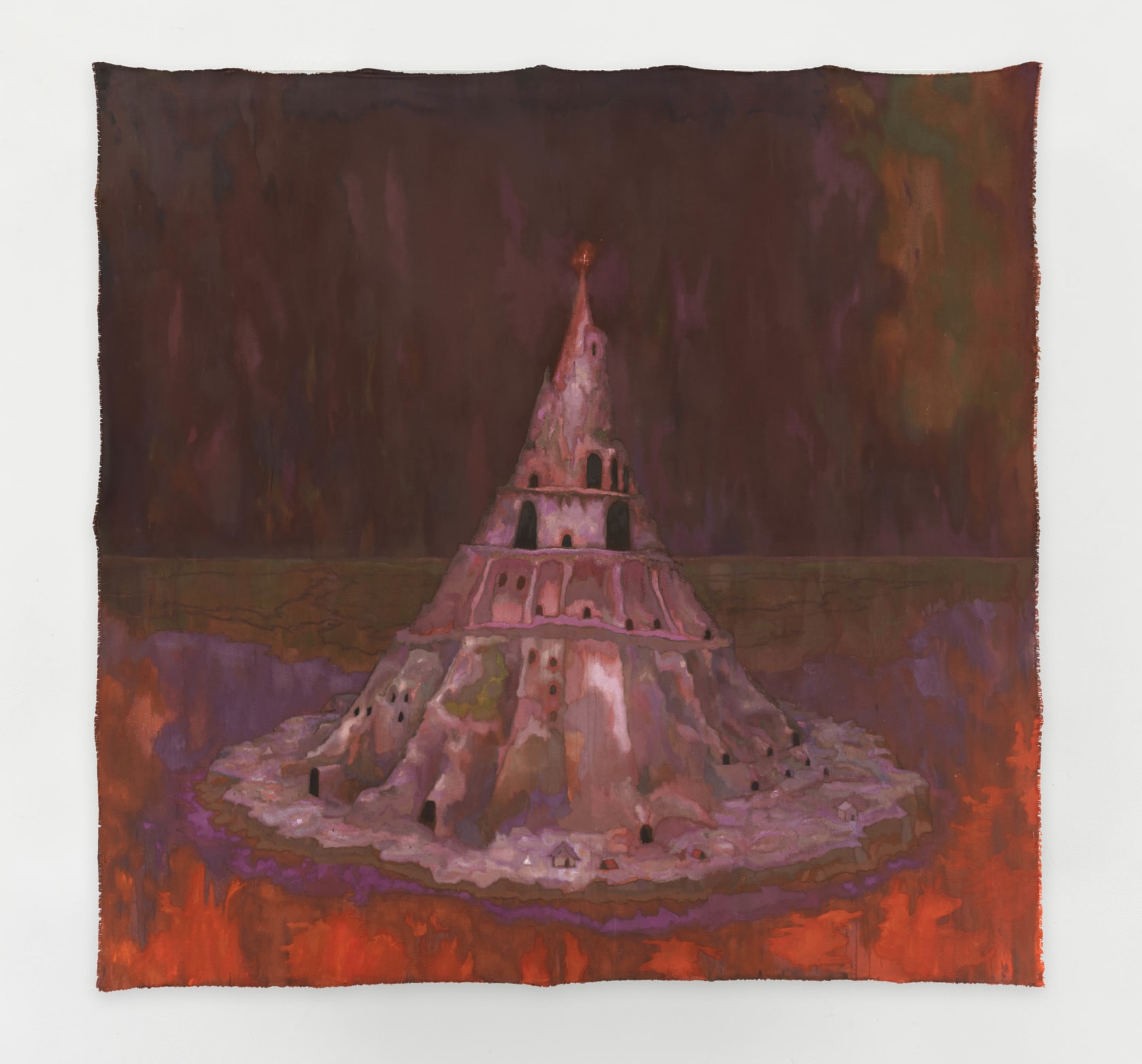 Sedrick Chisom, The Occidental Tower The Capitol Citadel of The Alt-Rightland was Naturally Situated Over a Lake of Fire, 2021